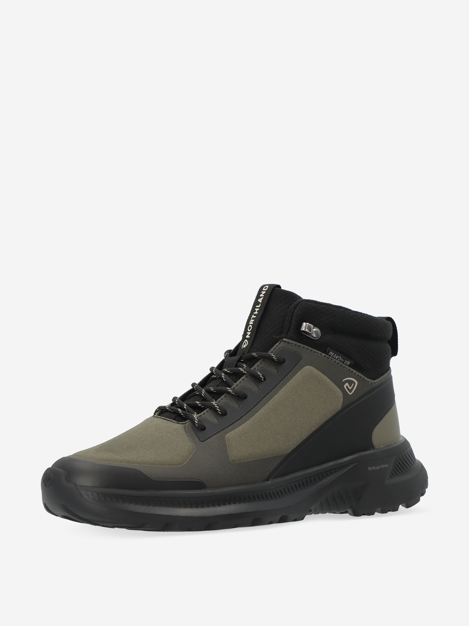 фото Ботинки утепленные мужские northland albeck nylon, зеленый