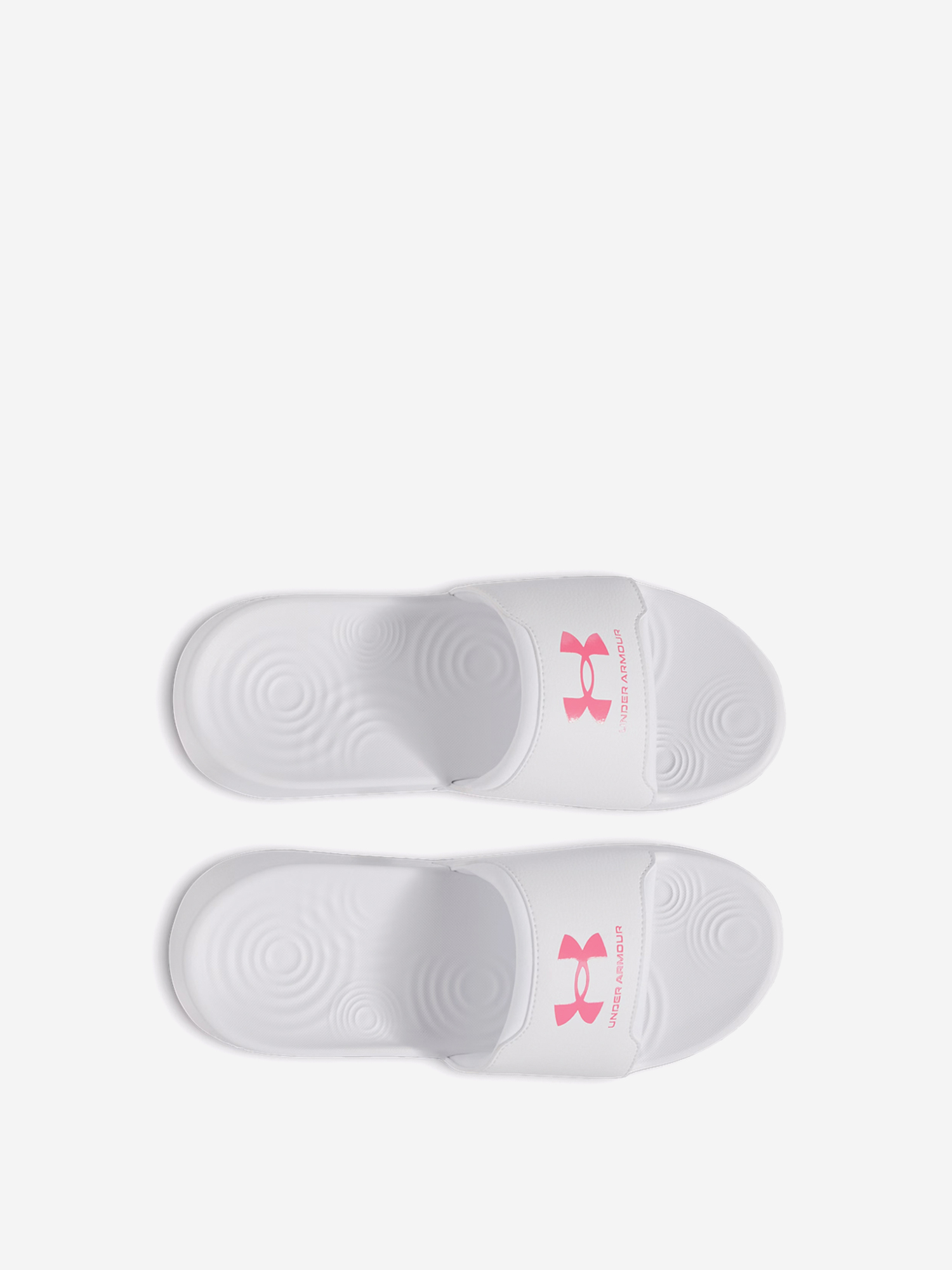 фото Шлепанцы женские under armour ua w ignite select, белый