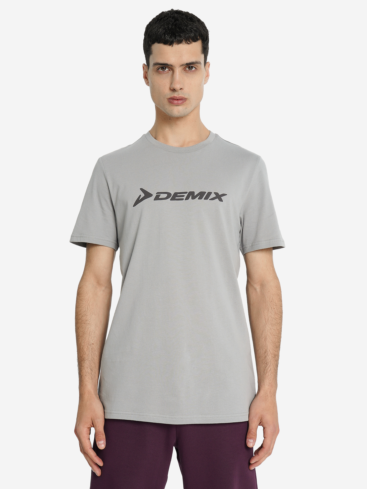 фото Футболка мужская оверсайз demix, серый