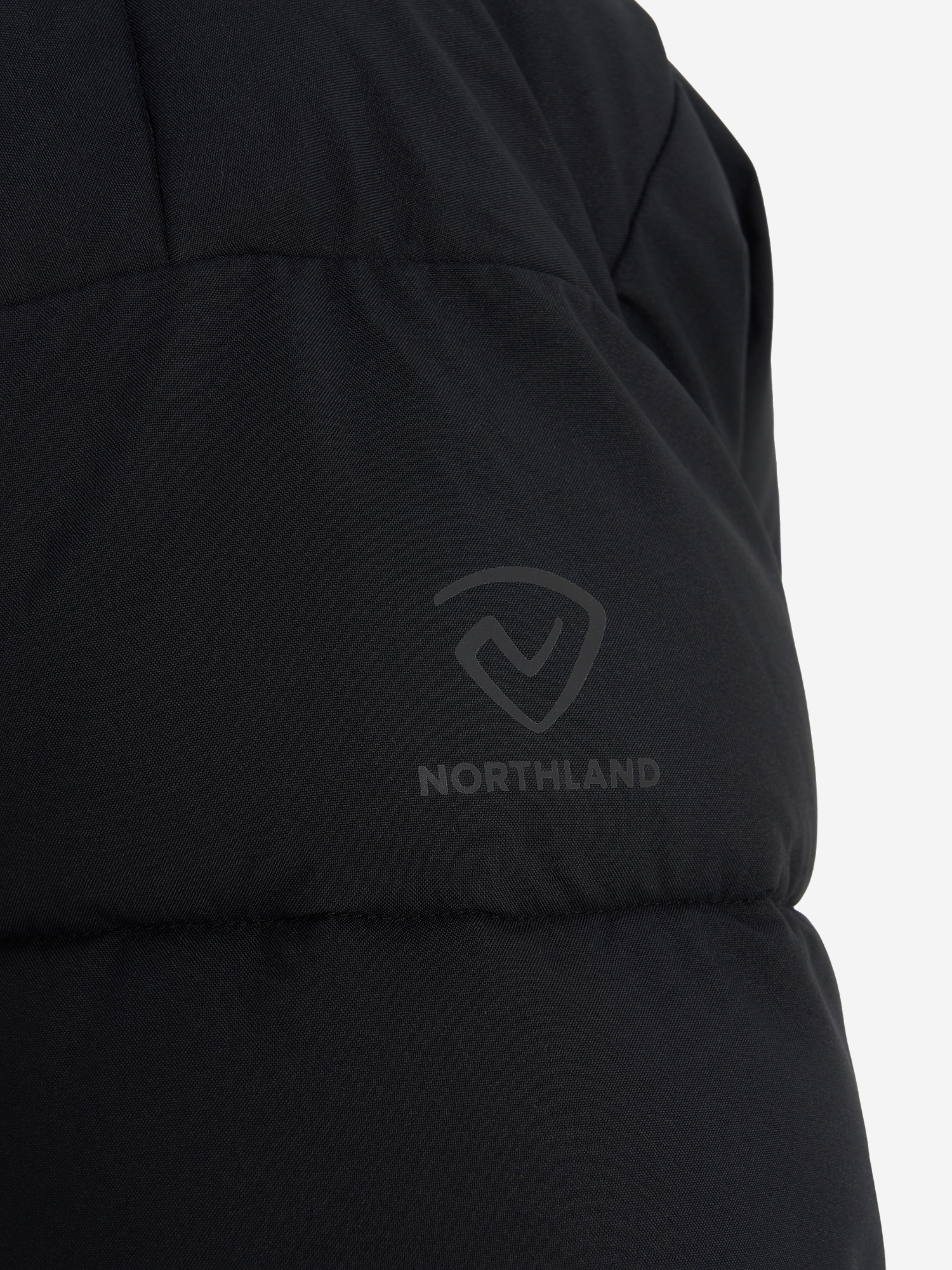 фото Пуховик мужской northland, черный