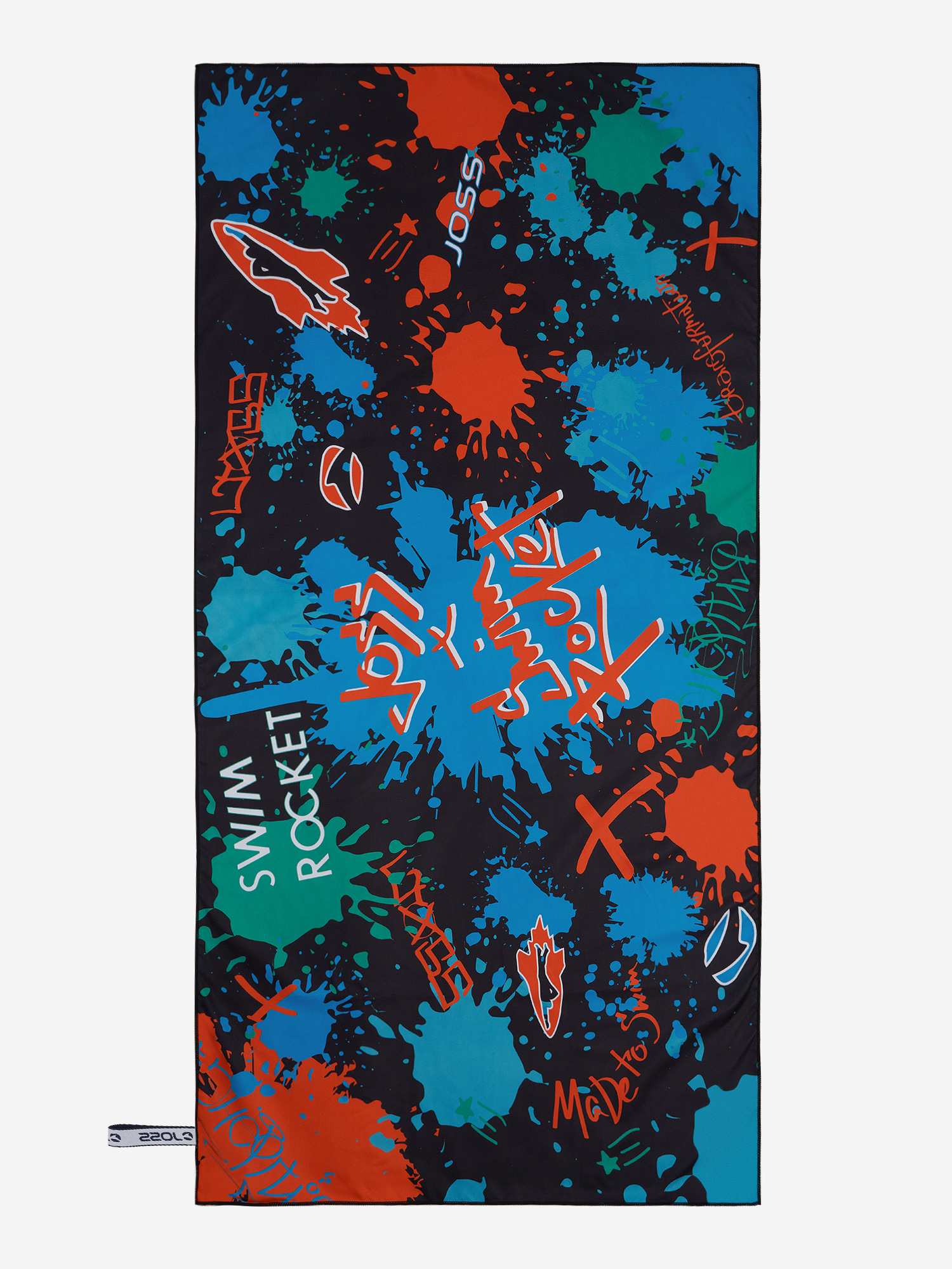 фото Полотенце абсорбирующее joss x swim rocket, мультицвет