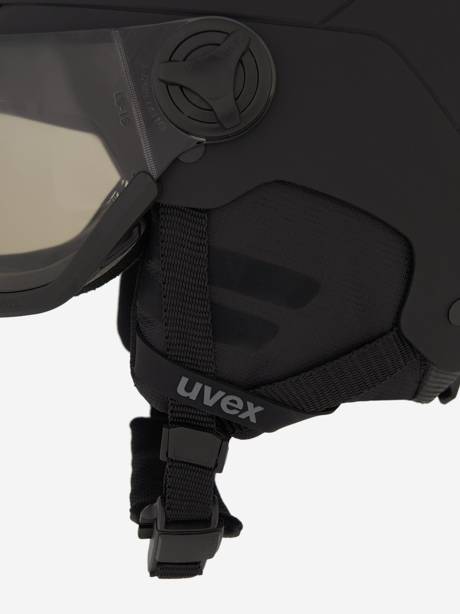 фото Шлем uvex wanted visor pro v, черный