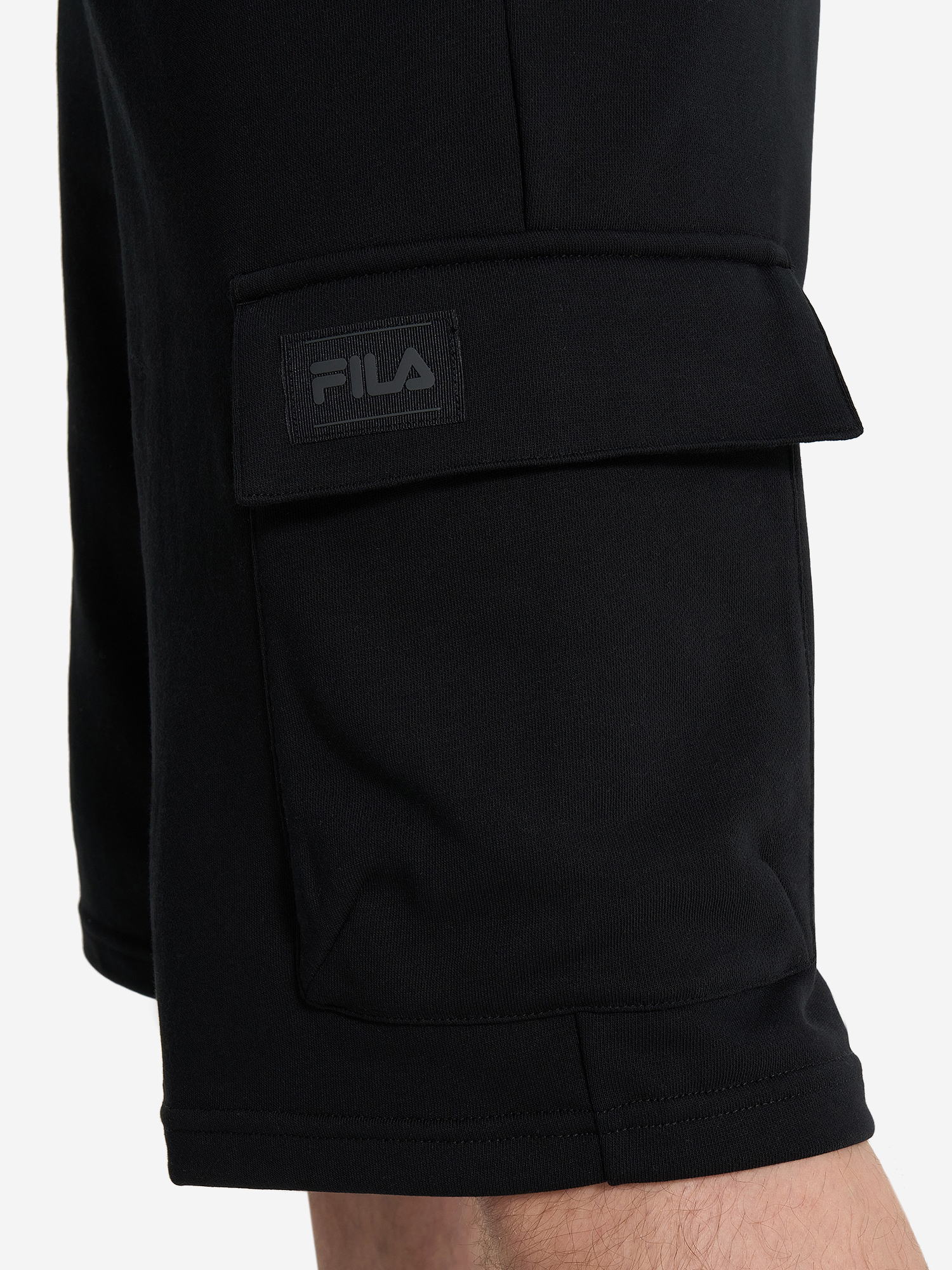 фото Шорты мужские fila, черный