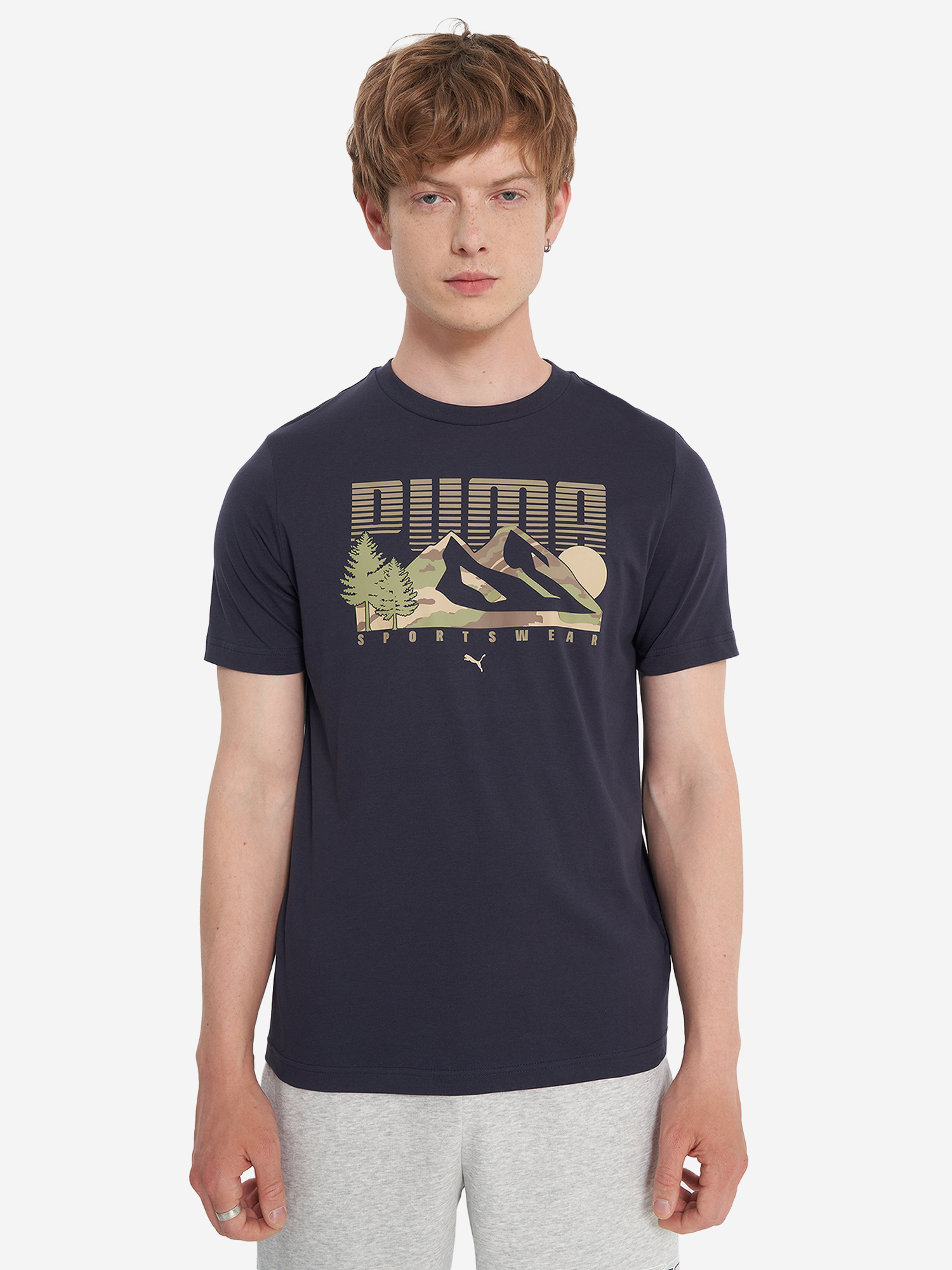 фото Футболка мужская puma, синий
