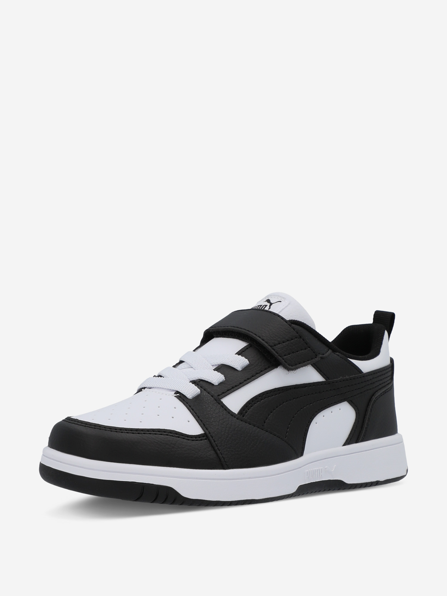 фото Кеды детские puma rebound v6 lo ac+ ps, белый