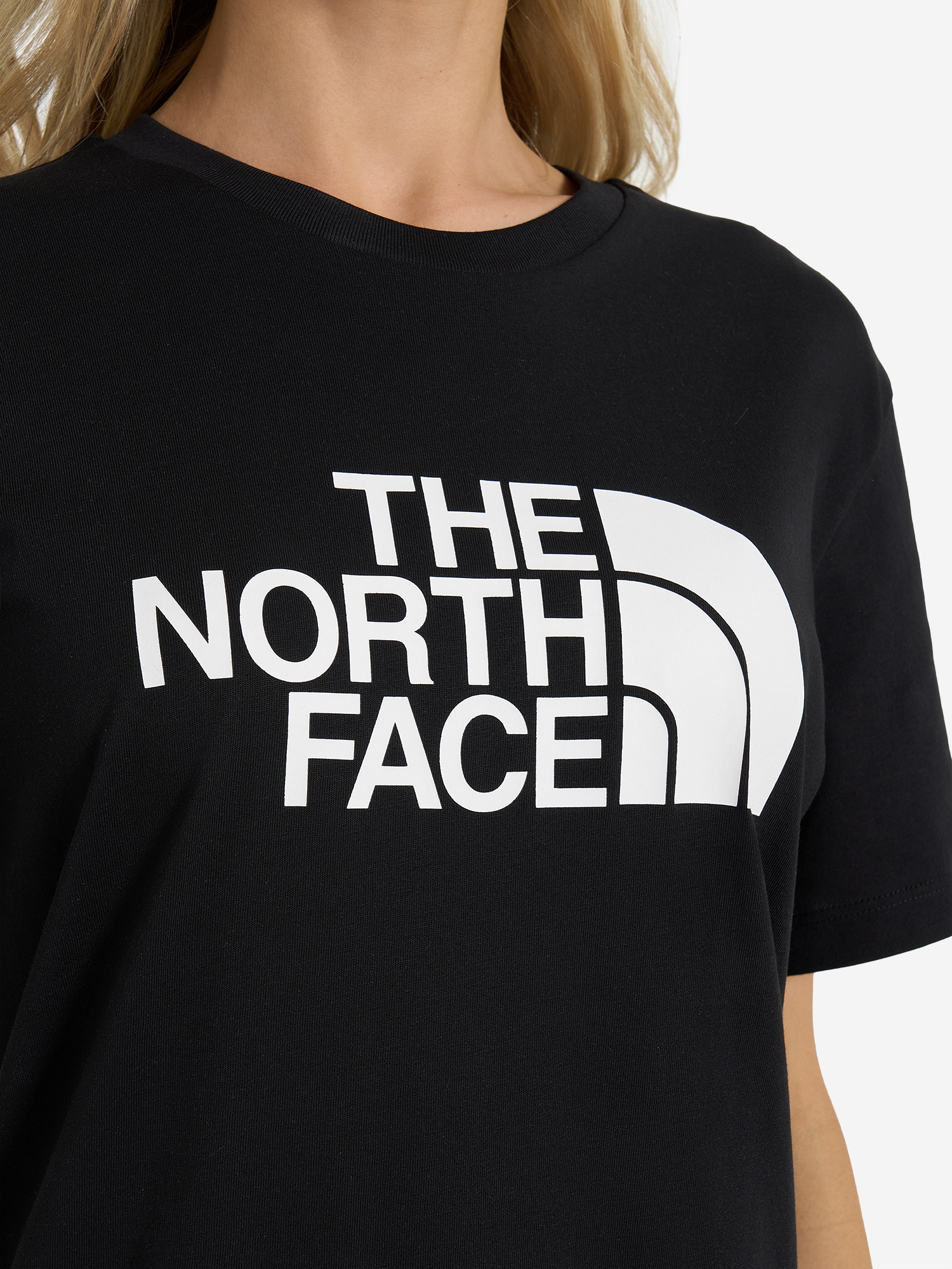 фото Футболка женская the north face easy, черный