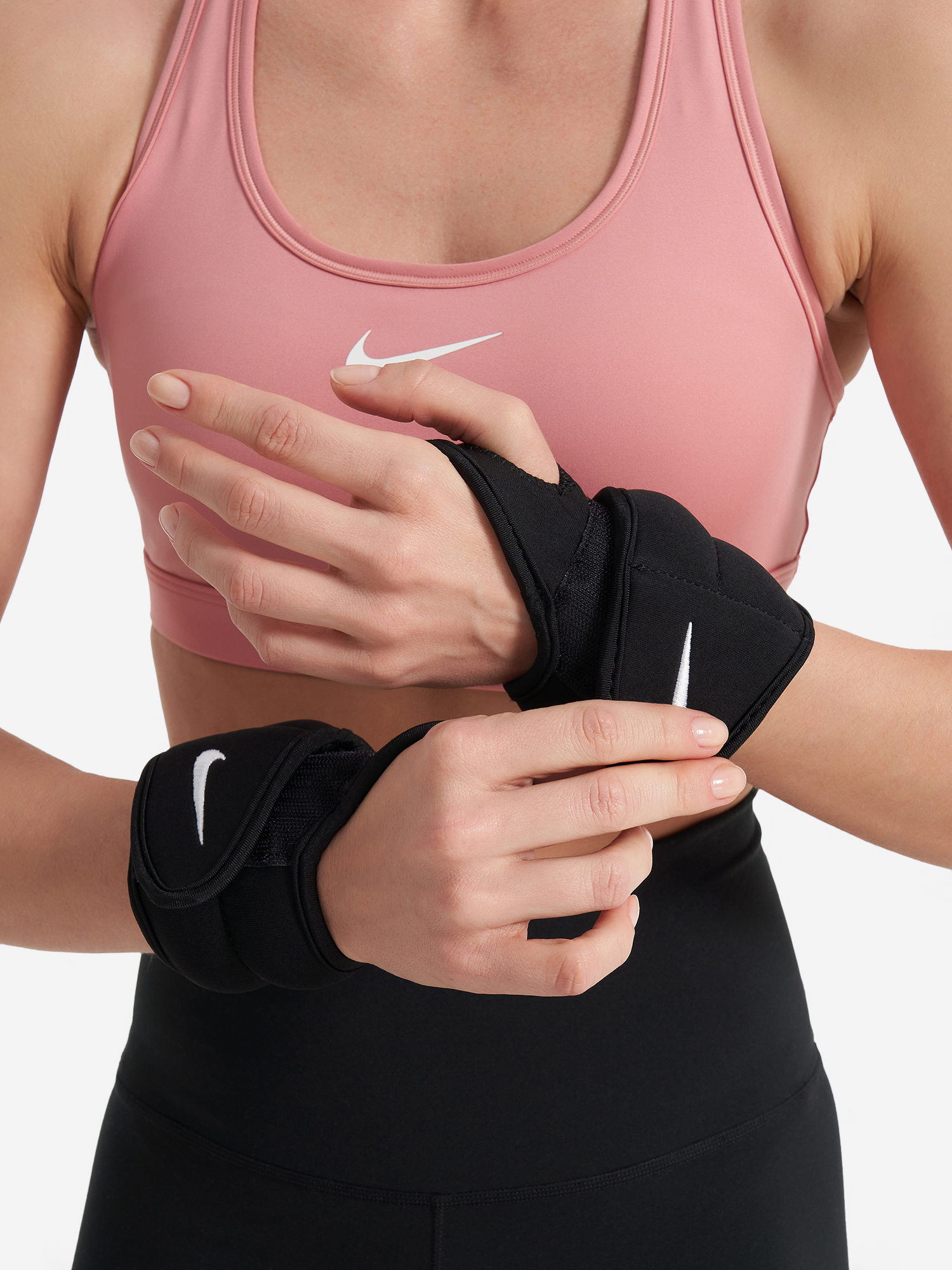 фото Утяжелители для рук nike 2 х 0,45 кг, черный
