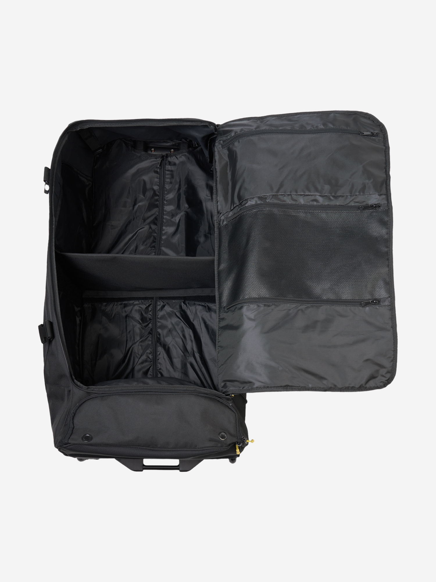 фото Баул хоккейный с колесами fischer player vertical bag 37", черный