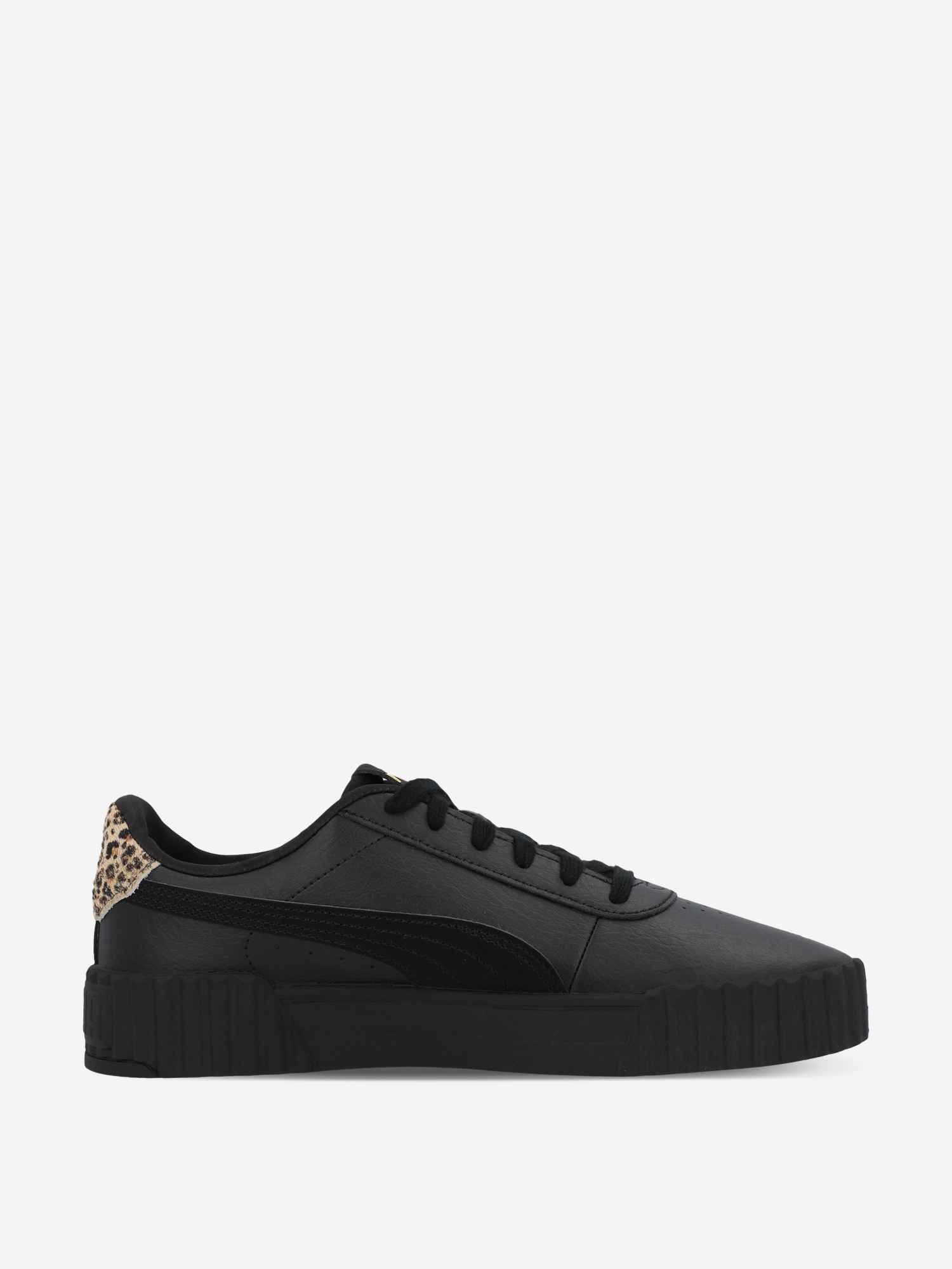 фото Кеды женские puma carina 3.0 animal flair, черный