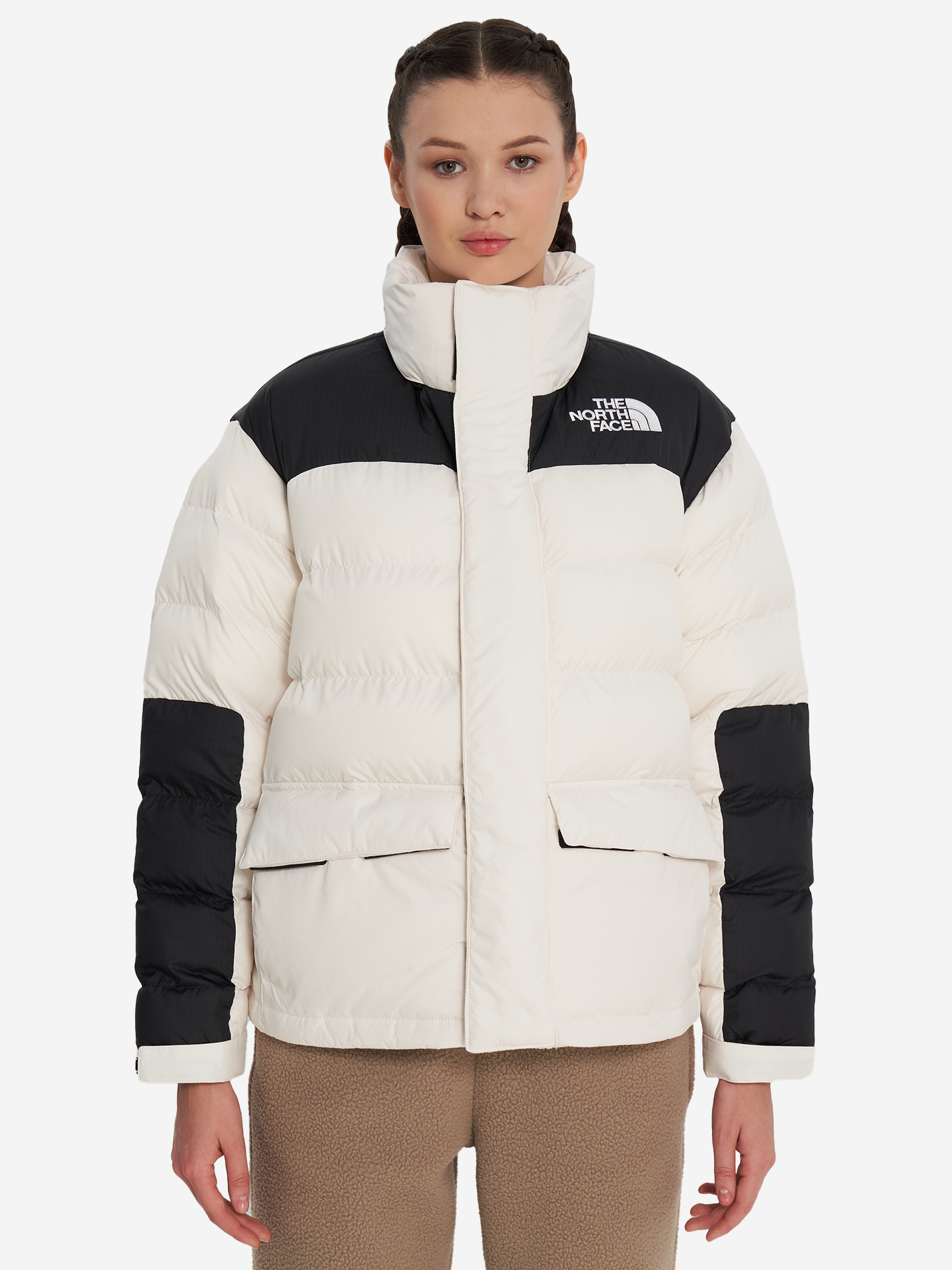 фото Куртка утепленная женская the north face limbara, бежевый