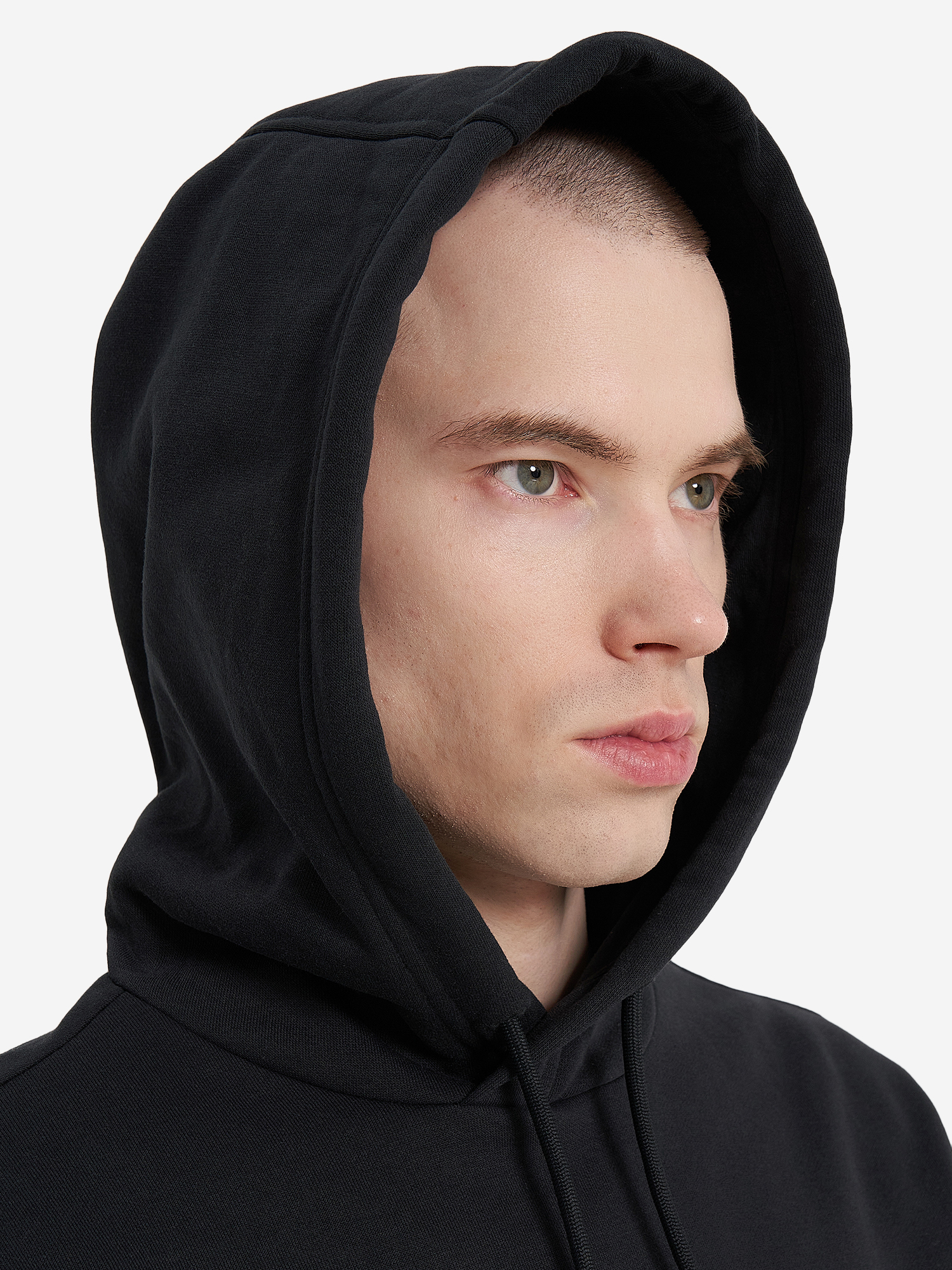 фото Худи мужское fila essentials, черный
