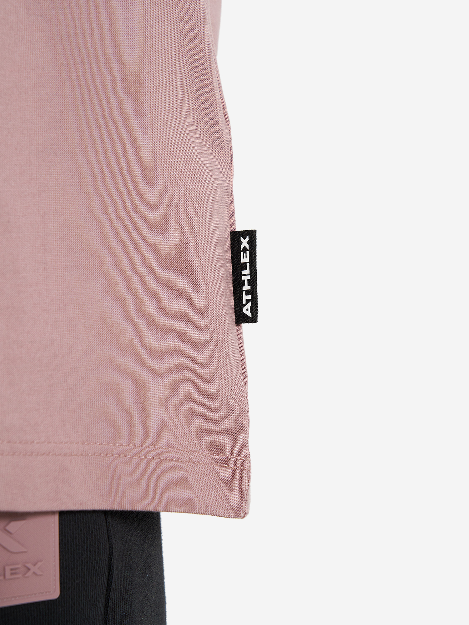 фото Футболка женская оверсайз athlex, розовый