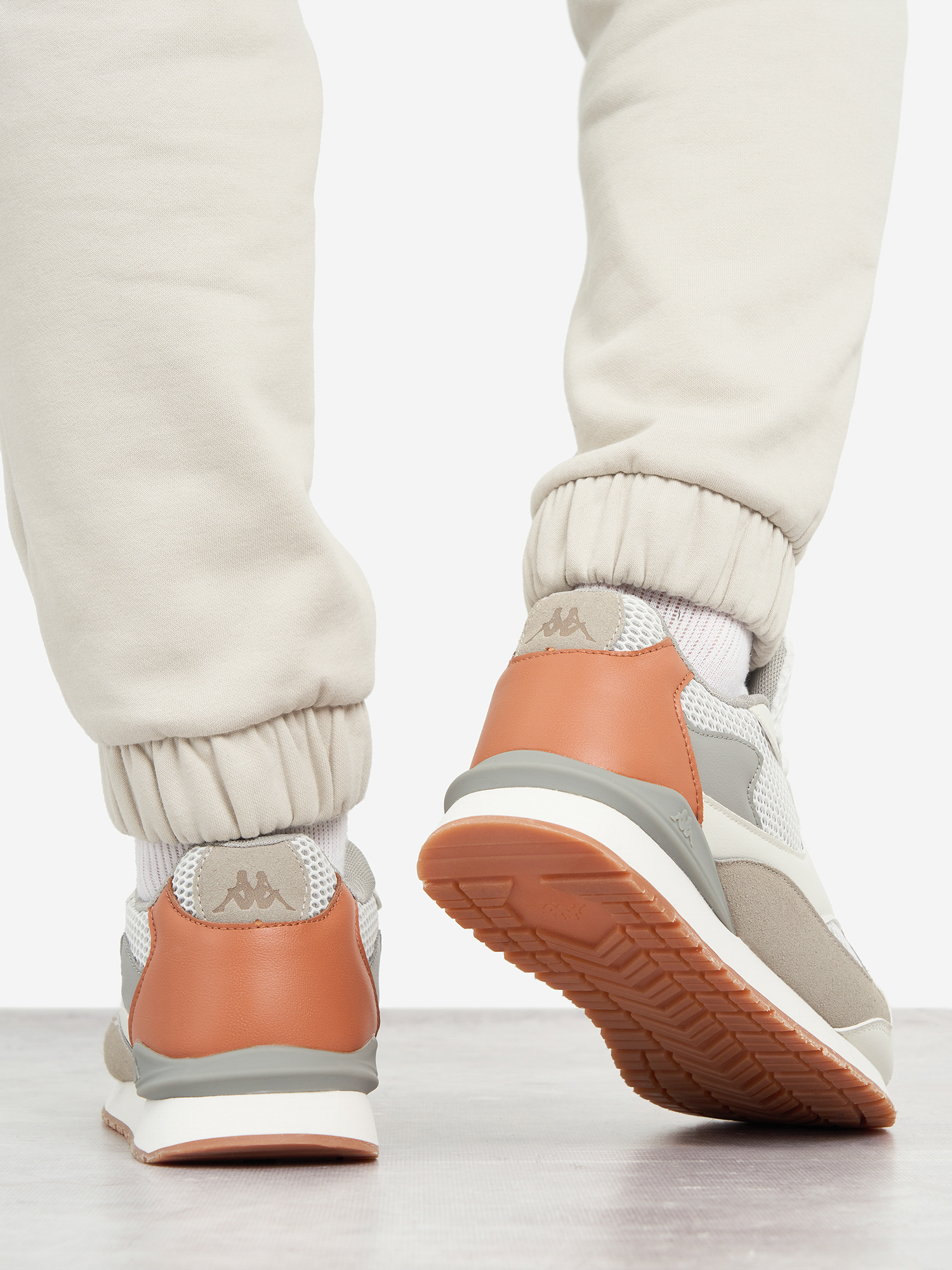 фото Кроссовки мужские kappa authentic nesta, белый