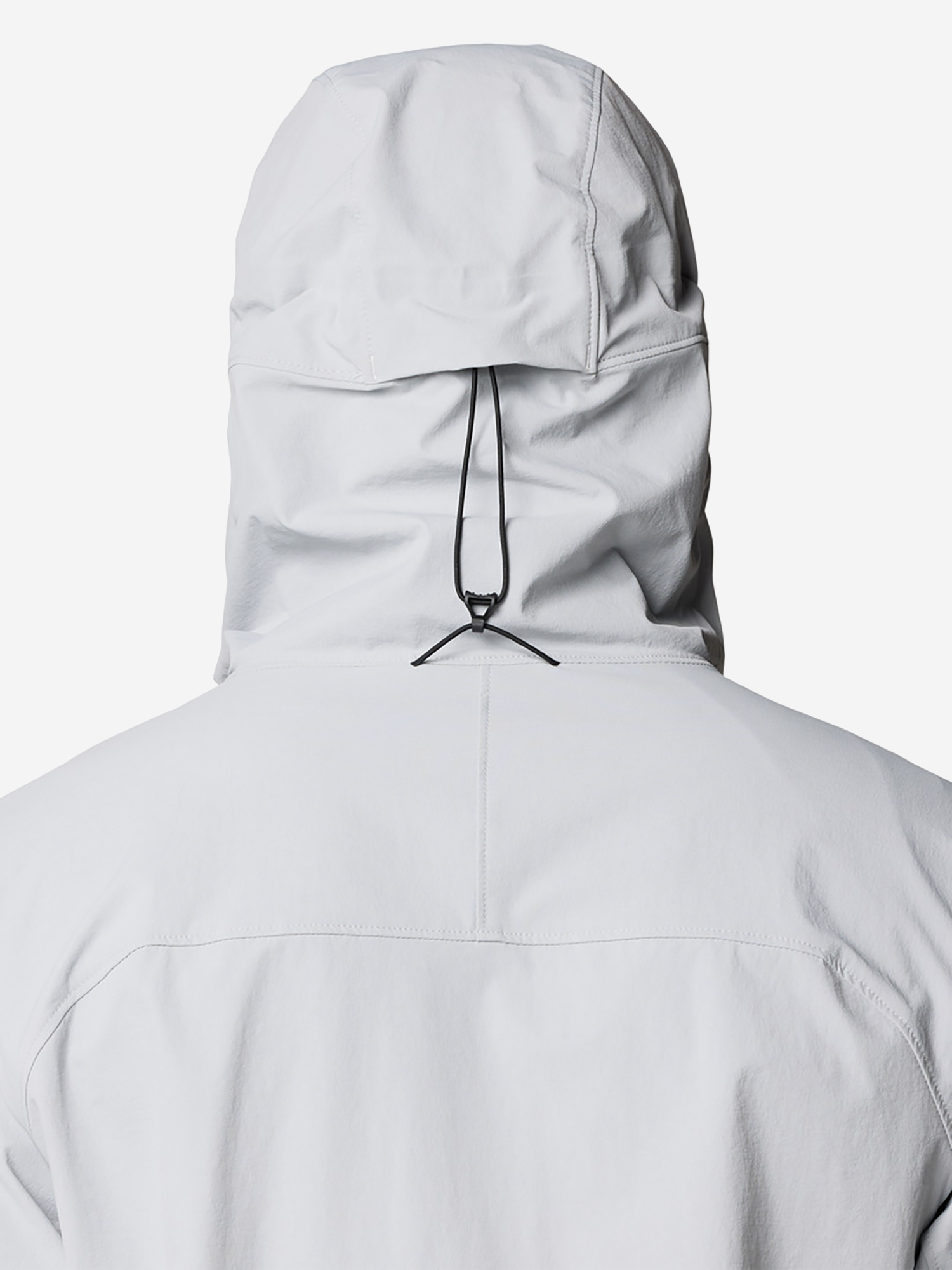 фото Куртка софтшелл мужская mountain hardwear chockstone alpine lt hooded jacket, серый
