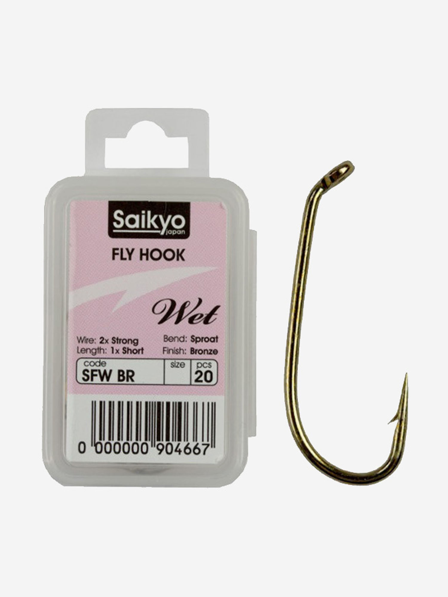 Крючки для рыбалки одинарные Saikyo KH-72480 SFW Wet BR ( 1 упк. по 20шт.), Коричневый
Крючки для рыбалки одинарные Saikyo KH-72480 SFW Wet BR ( 1 упк. по 20шт.), Коричневый