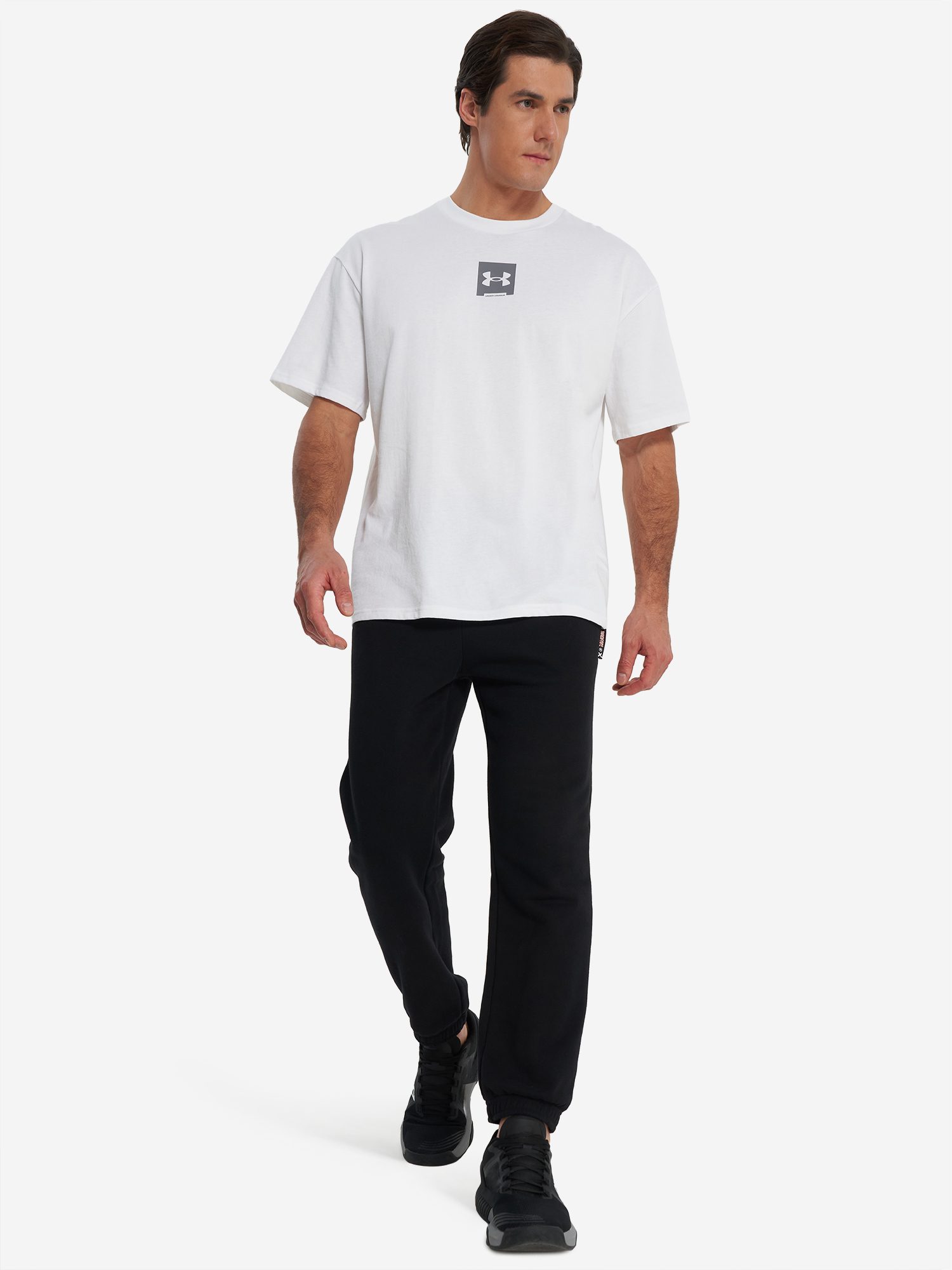 фото Футболка мужская under armour, белый