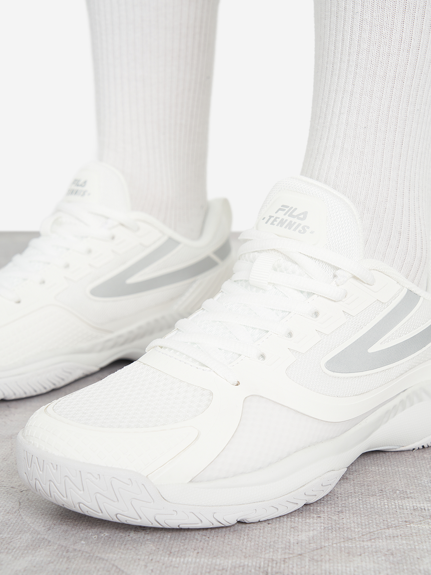 фото Кроссовки женские fila streamline 3.0, белый