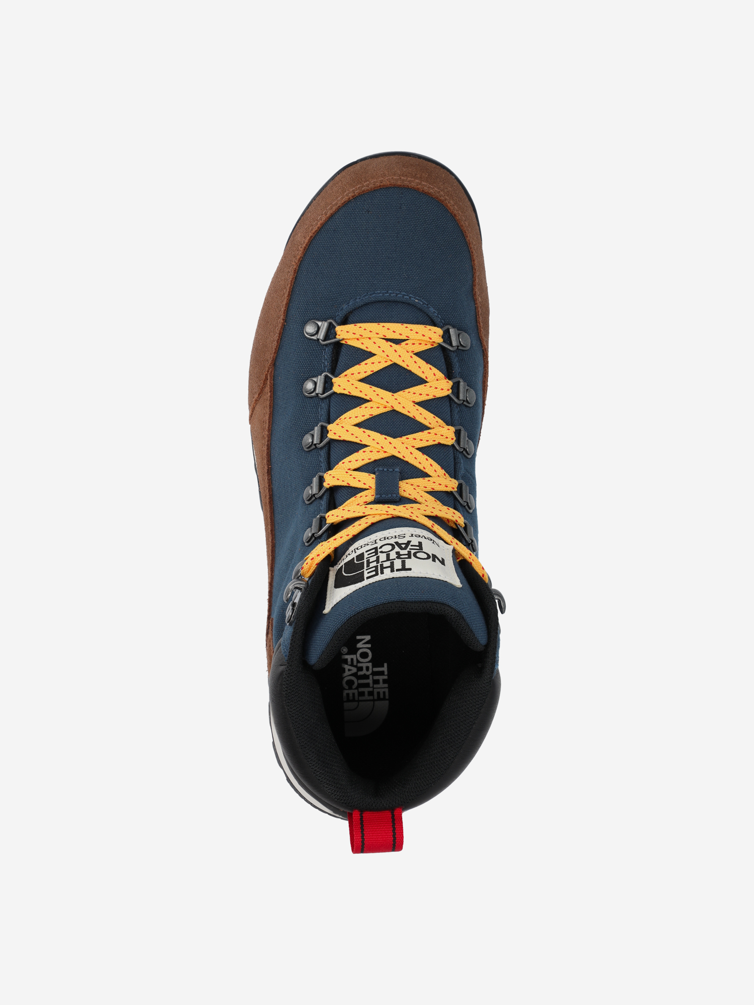 фото Ботинки мужские the north face back-to-berkeley iv textile wp, синий