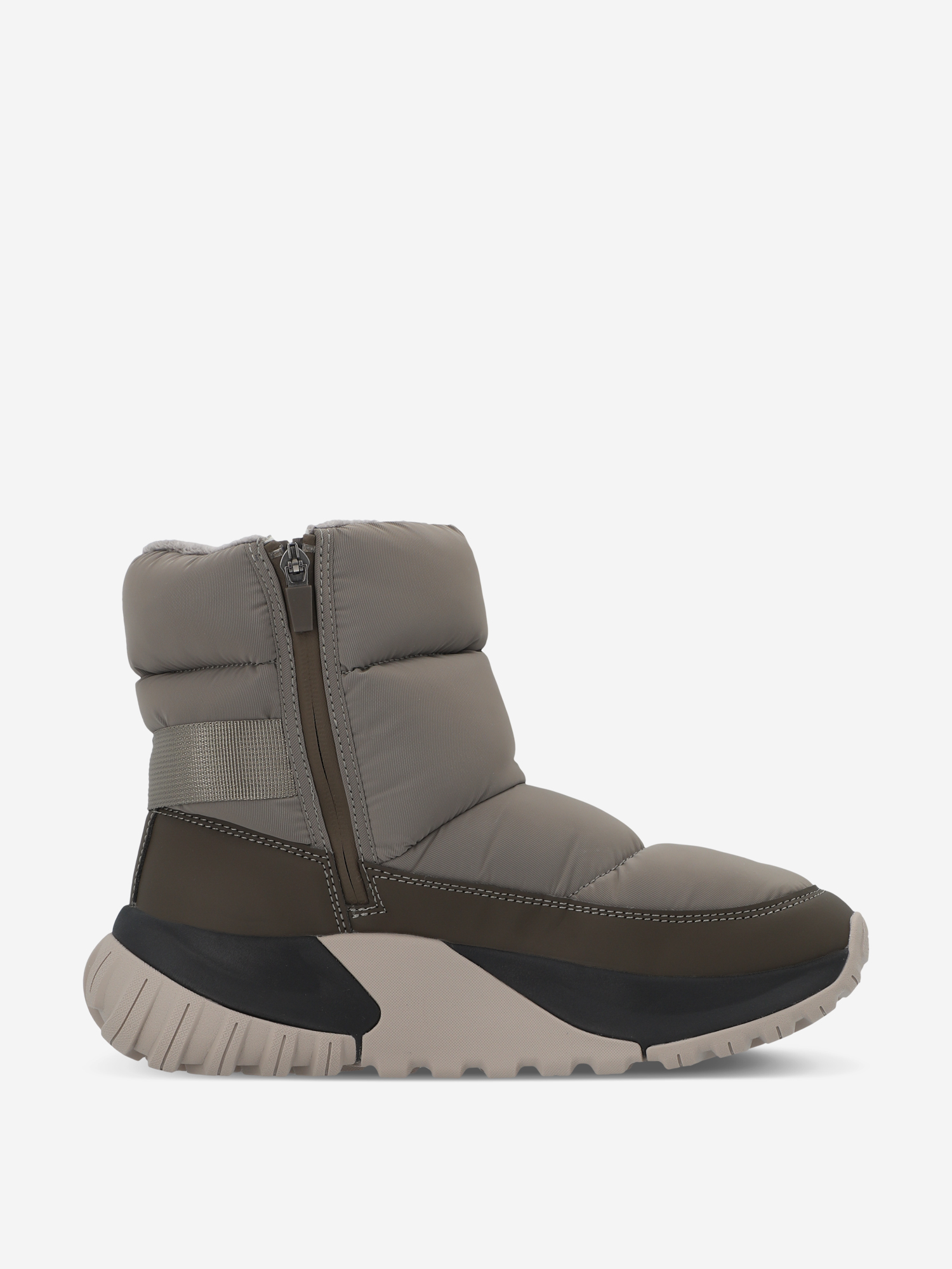 фото Кроссовки утепленные женские kappa giusto mid puffy, серый