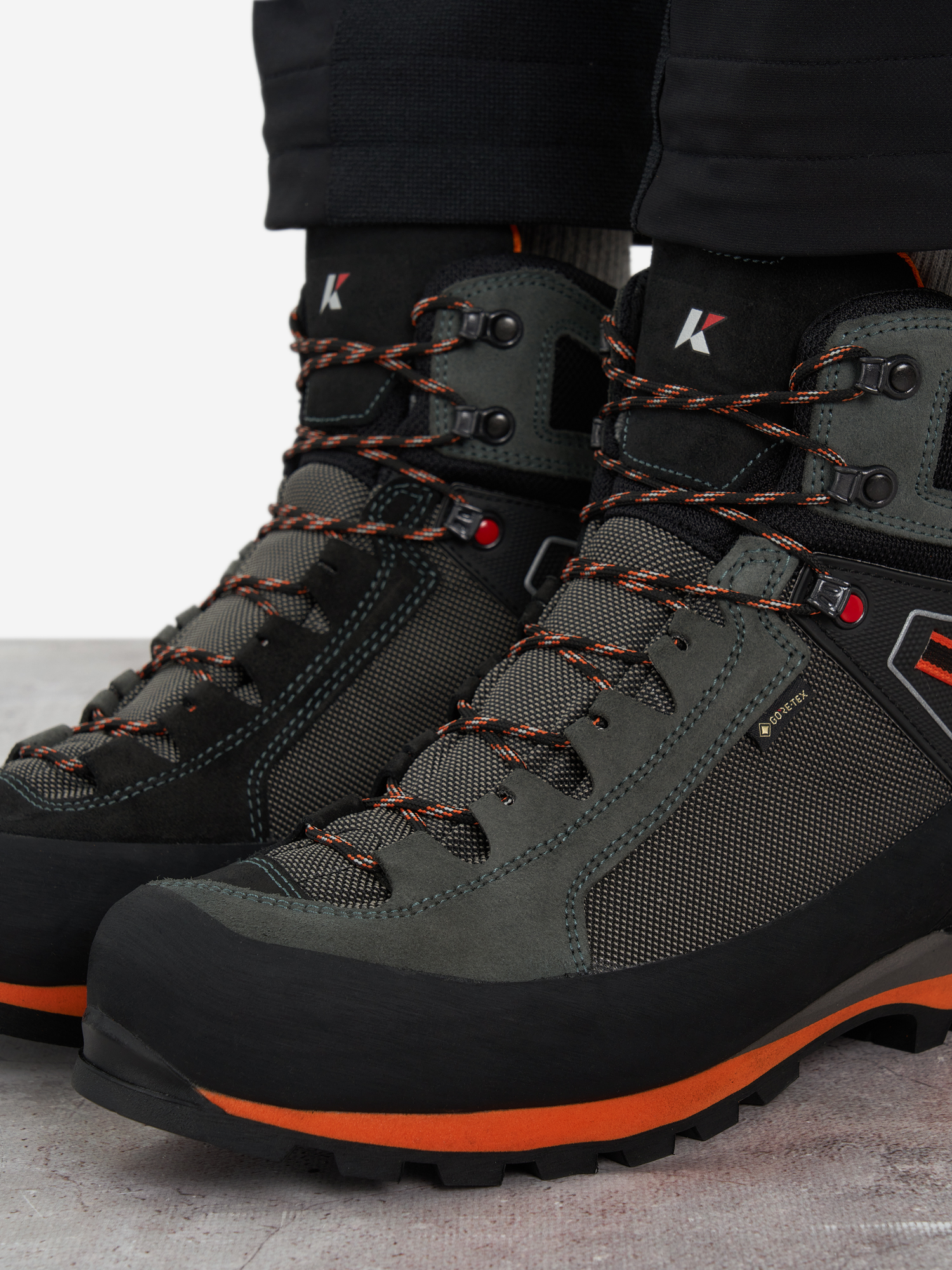 фото Ботинки мужские kayland cross mountain gtx, серый