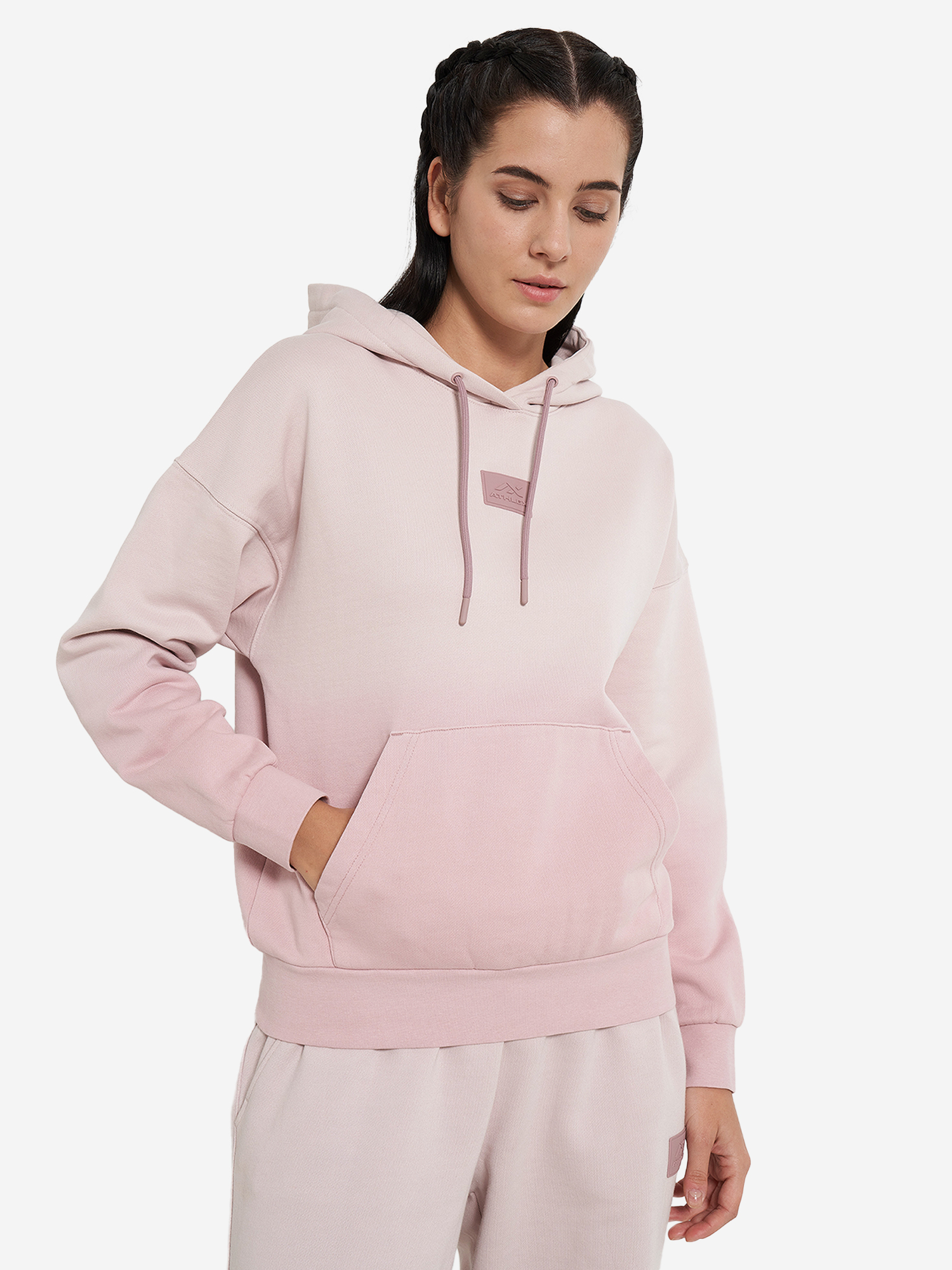 фото Худи женское athlex, розовый