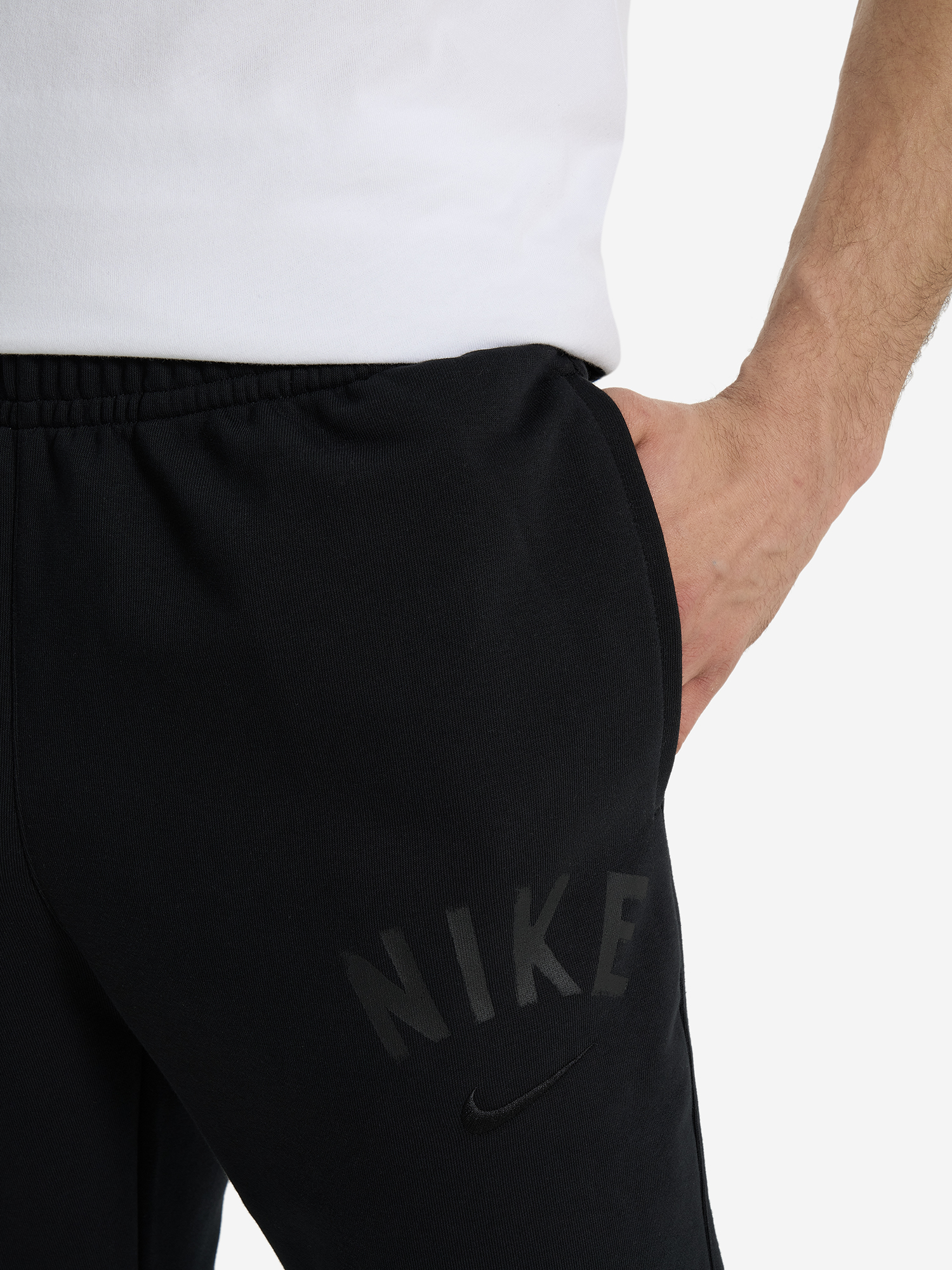 фото Брюки мужские nike swoosh, черный