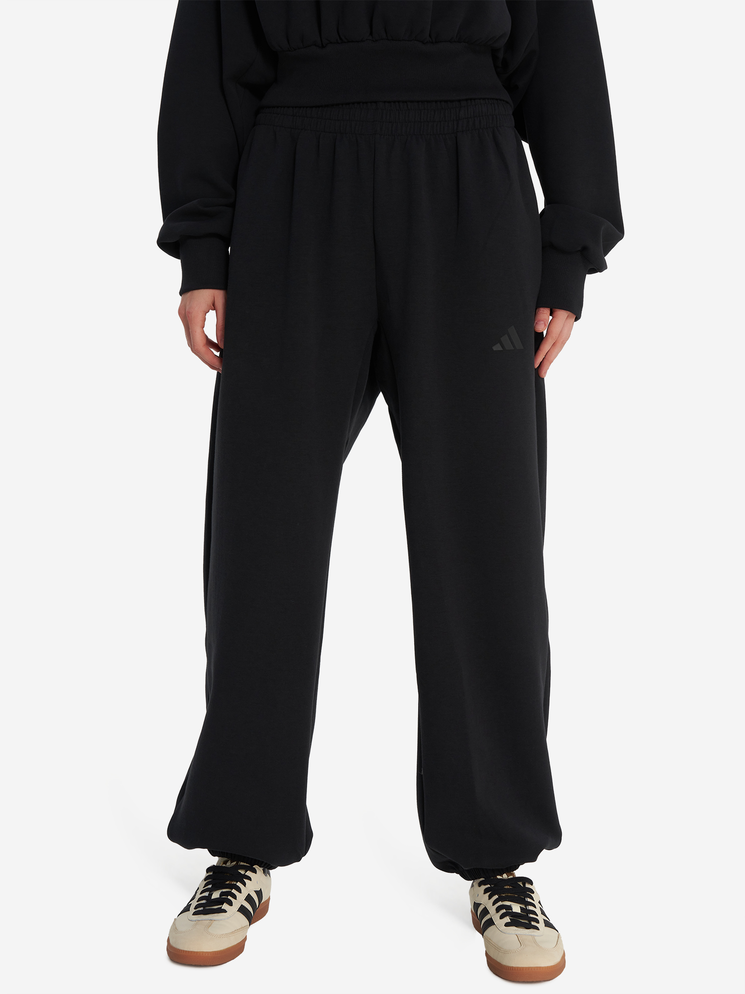фото Брюки женские adidas, черный
