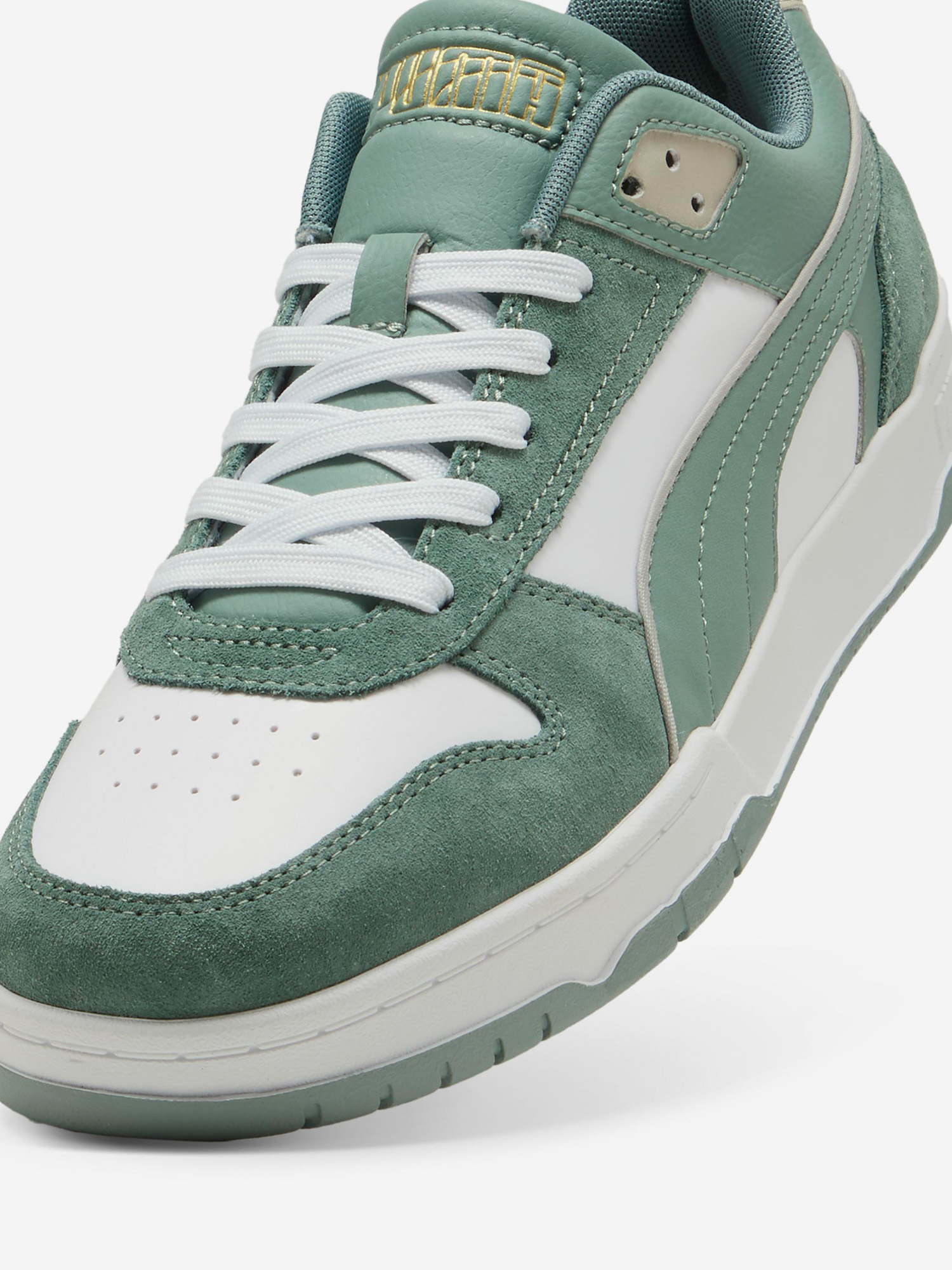 фото Кеды мужские puma rbd game low sd, зеленый