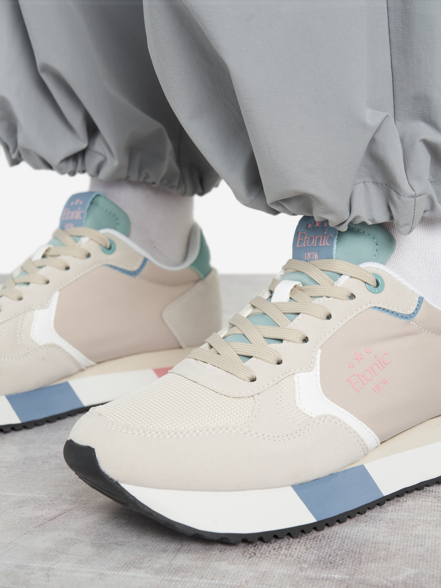 фото Кроссовки женские etonic layla, бежевый