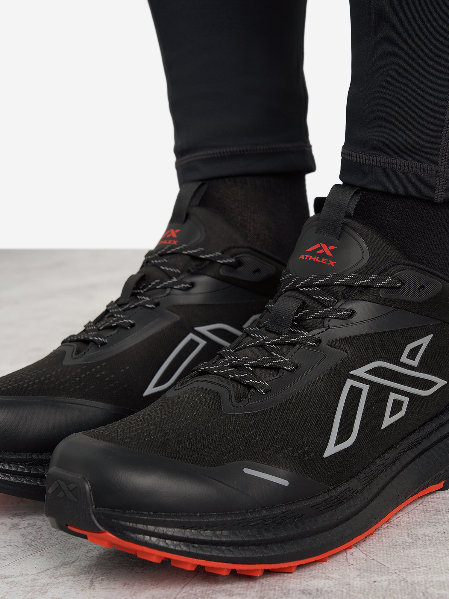 фото Кроссовки мужские athlex ice wtr atshield, черный