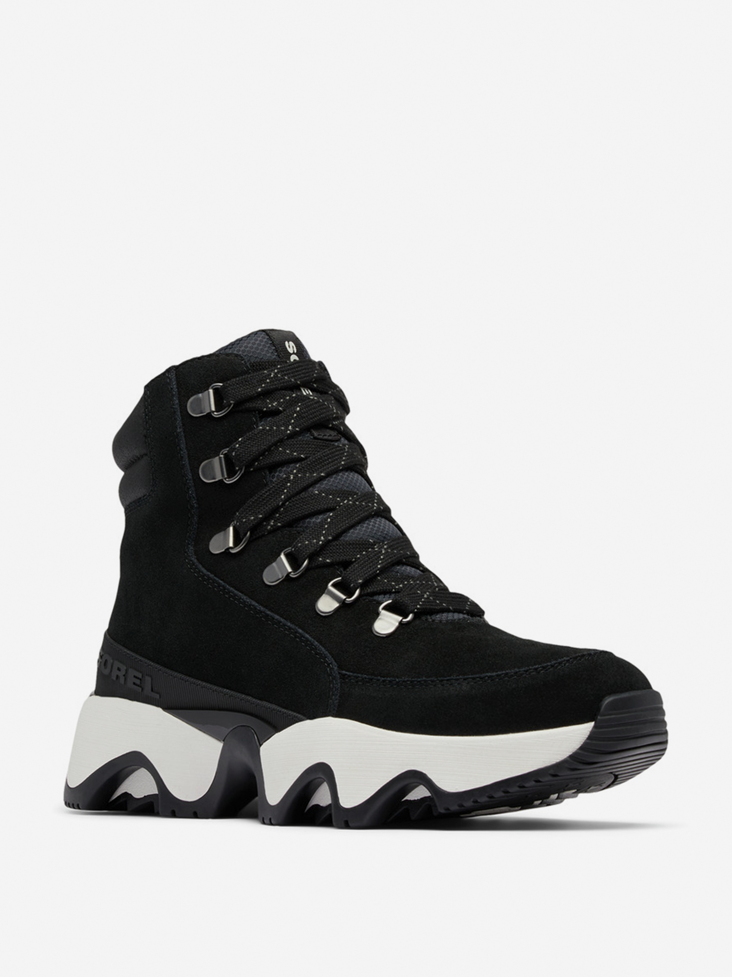 фото Ботинки утепленные женские sorel kinetic impact conquest plus wp, черный