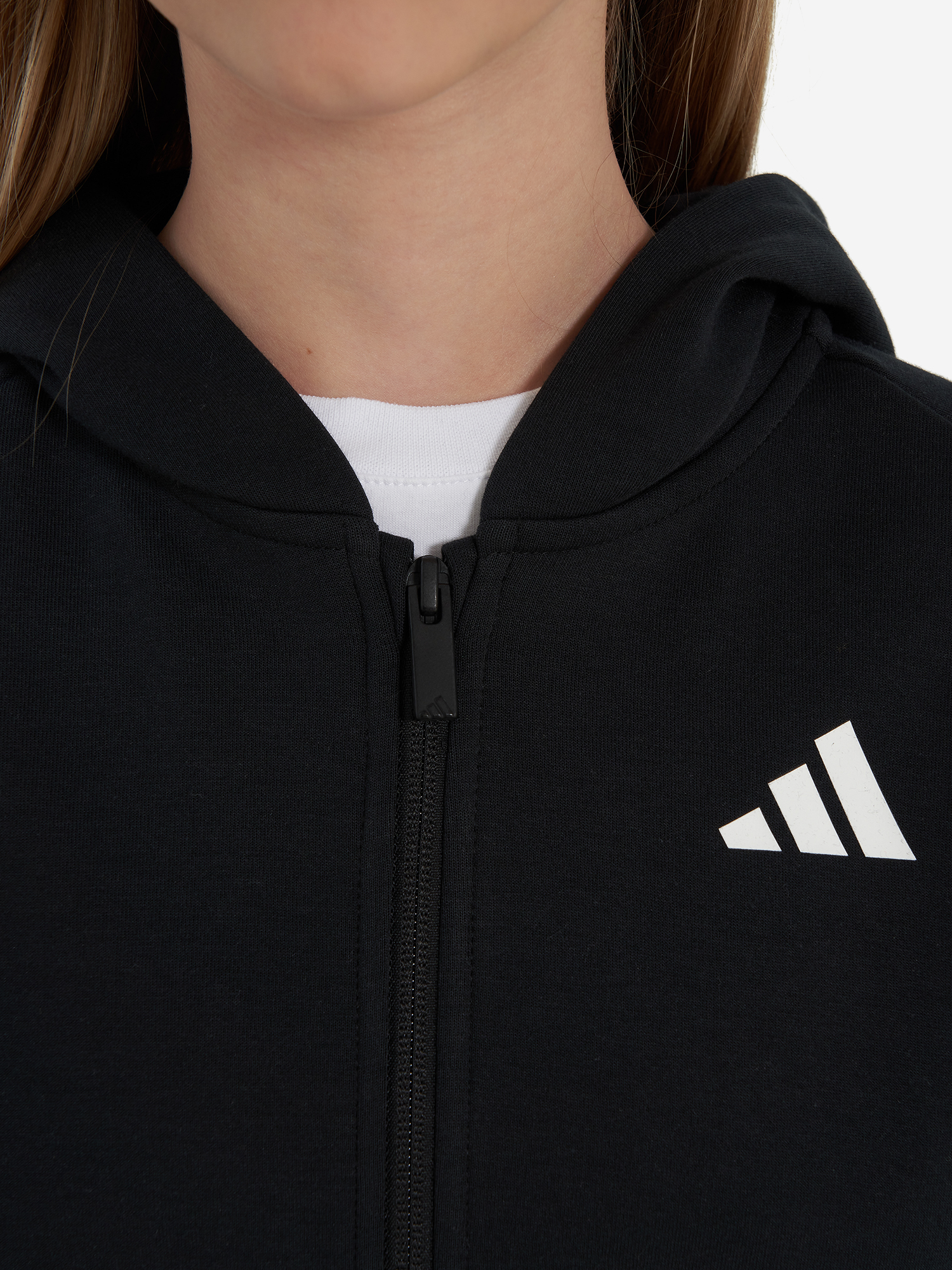 фото Толстовка для девочек adidas, черный
