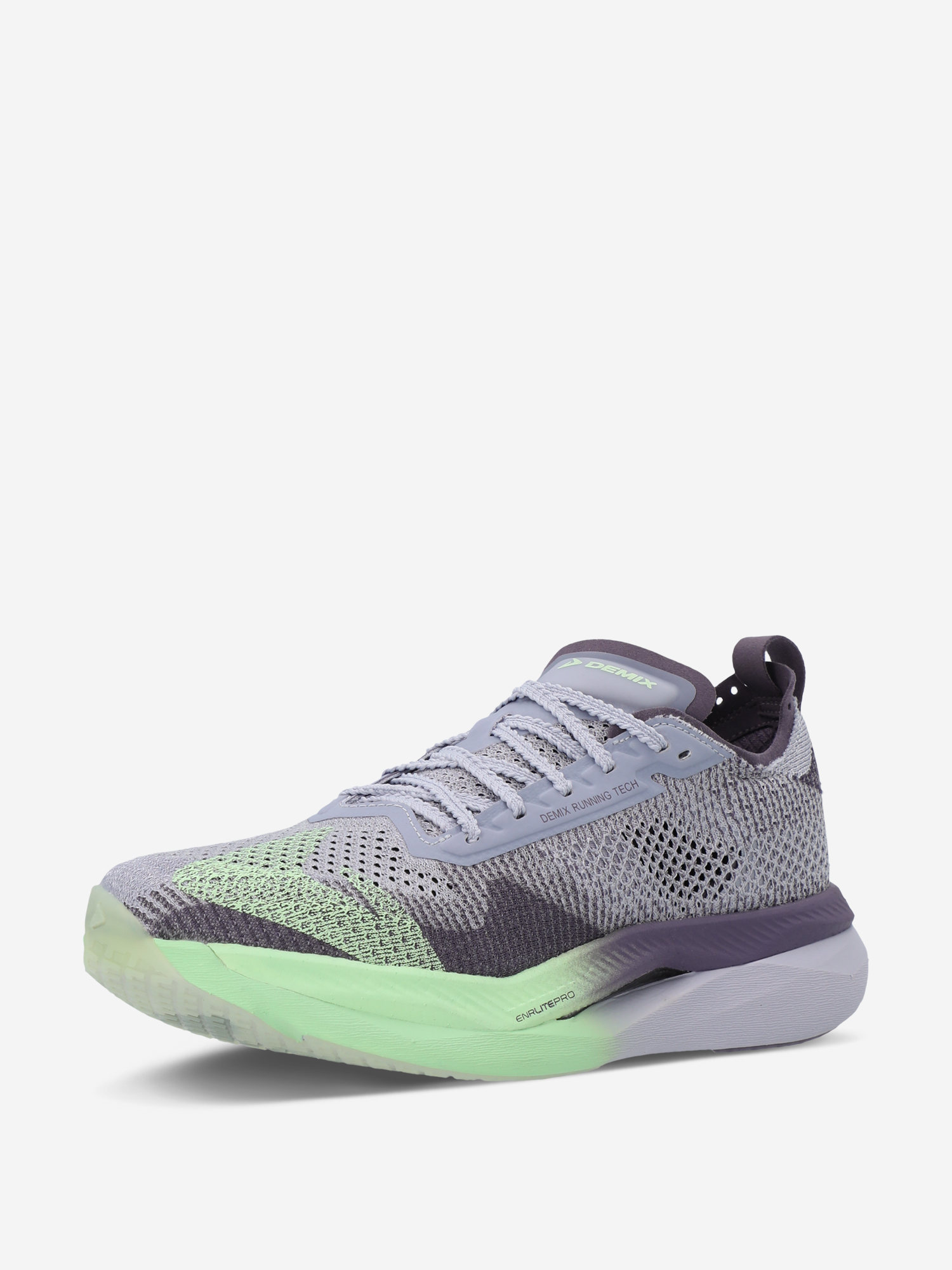 фото Кроссовки женские demix pacer enrlitepro knit, фиолетовый