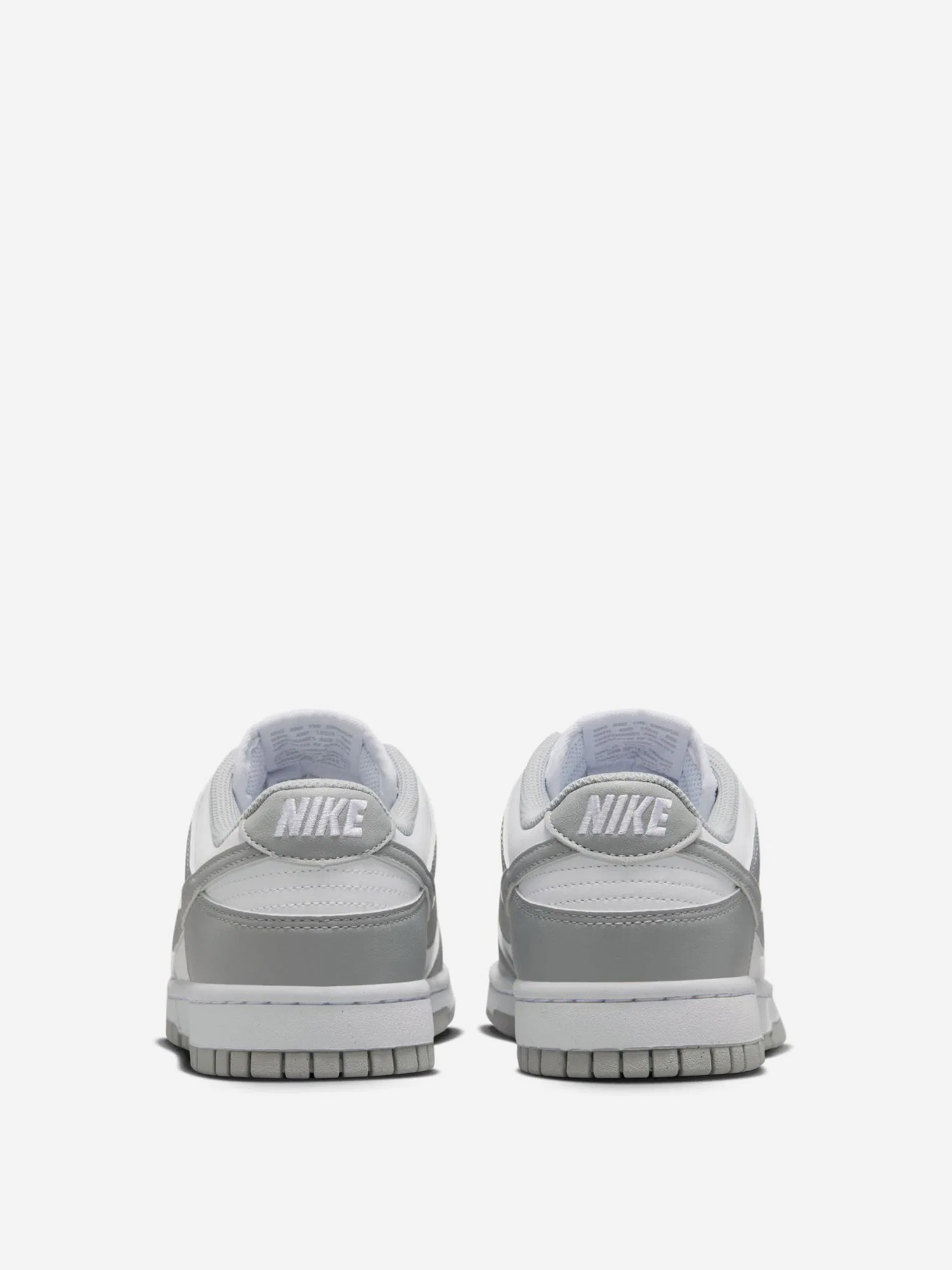 фото Кеды женские nike nike dunk low next nature, серый