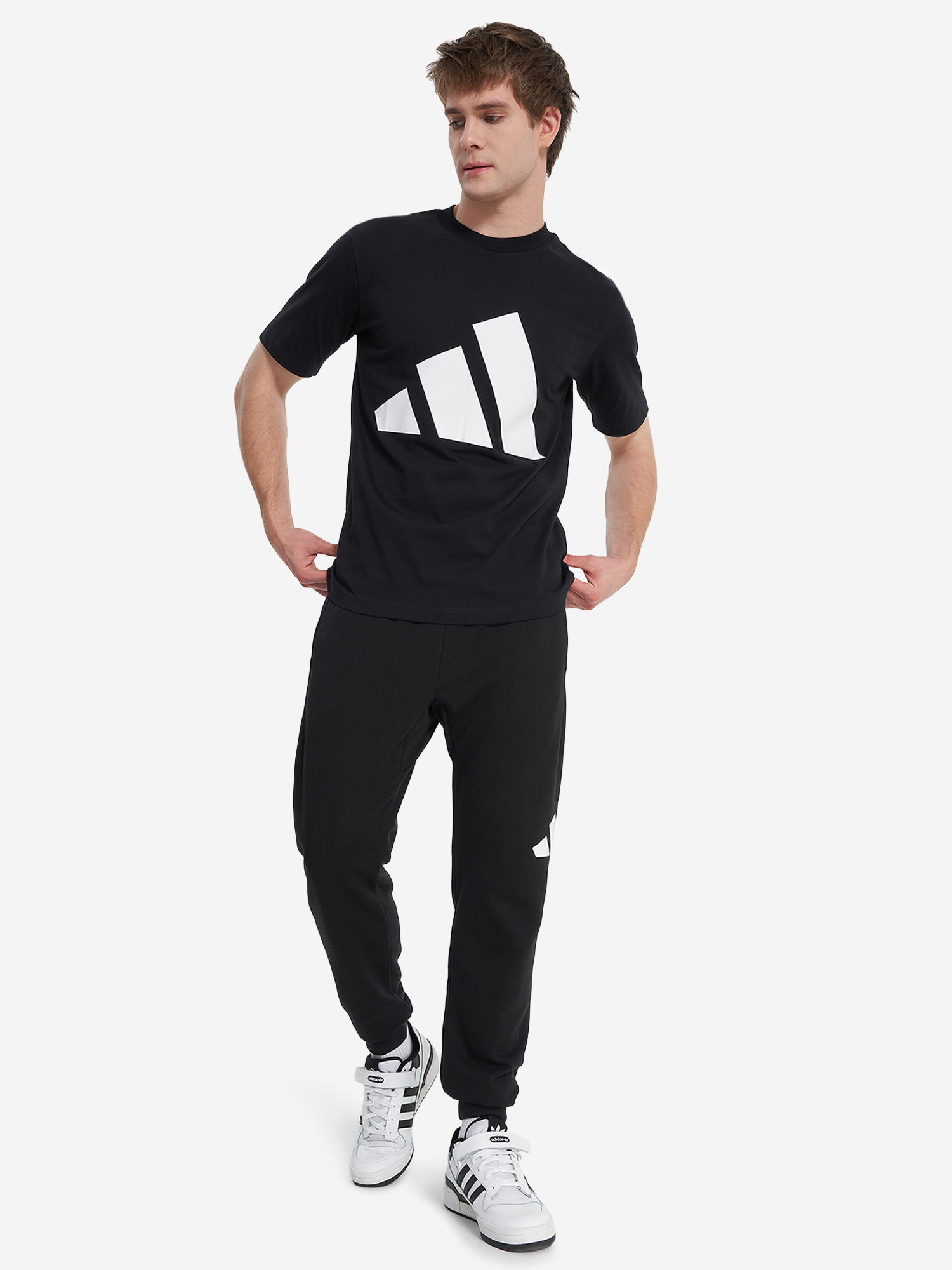 фото Брюки мужские adidas, черный