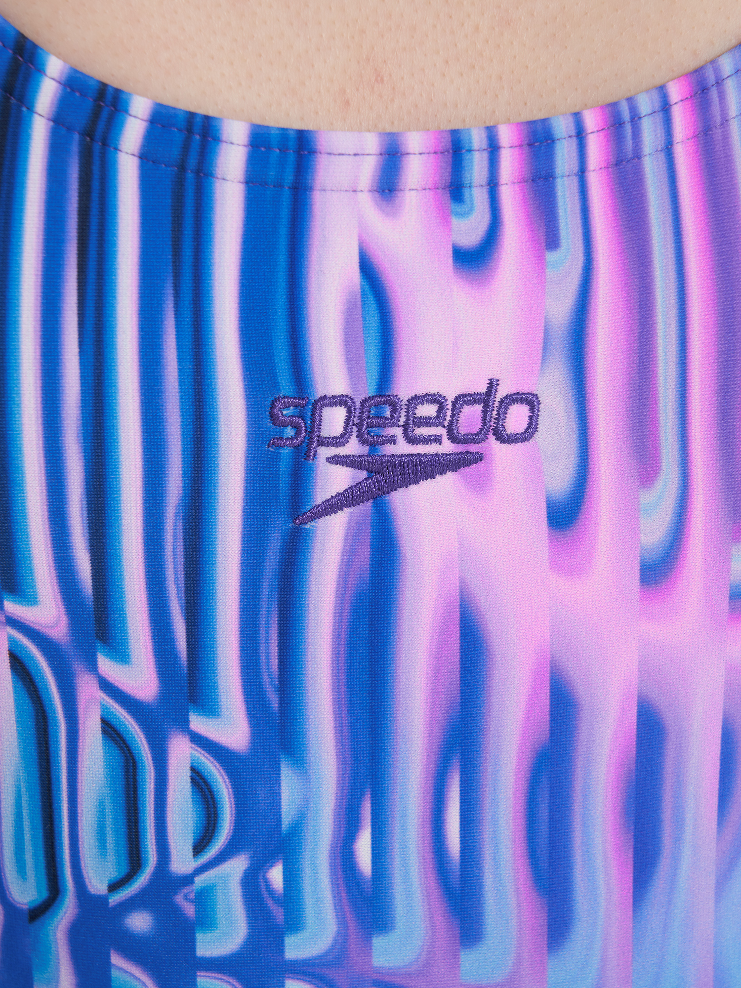 фото Купальник слитный для девочек speedo, синий