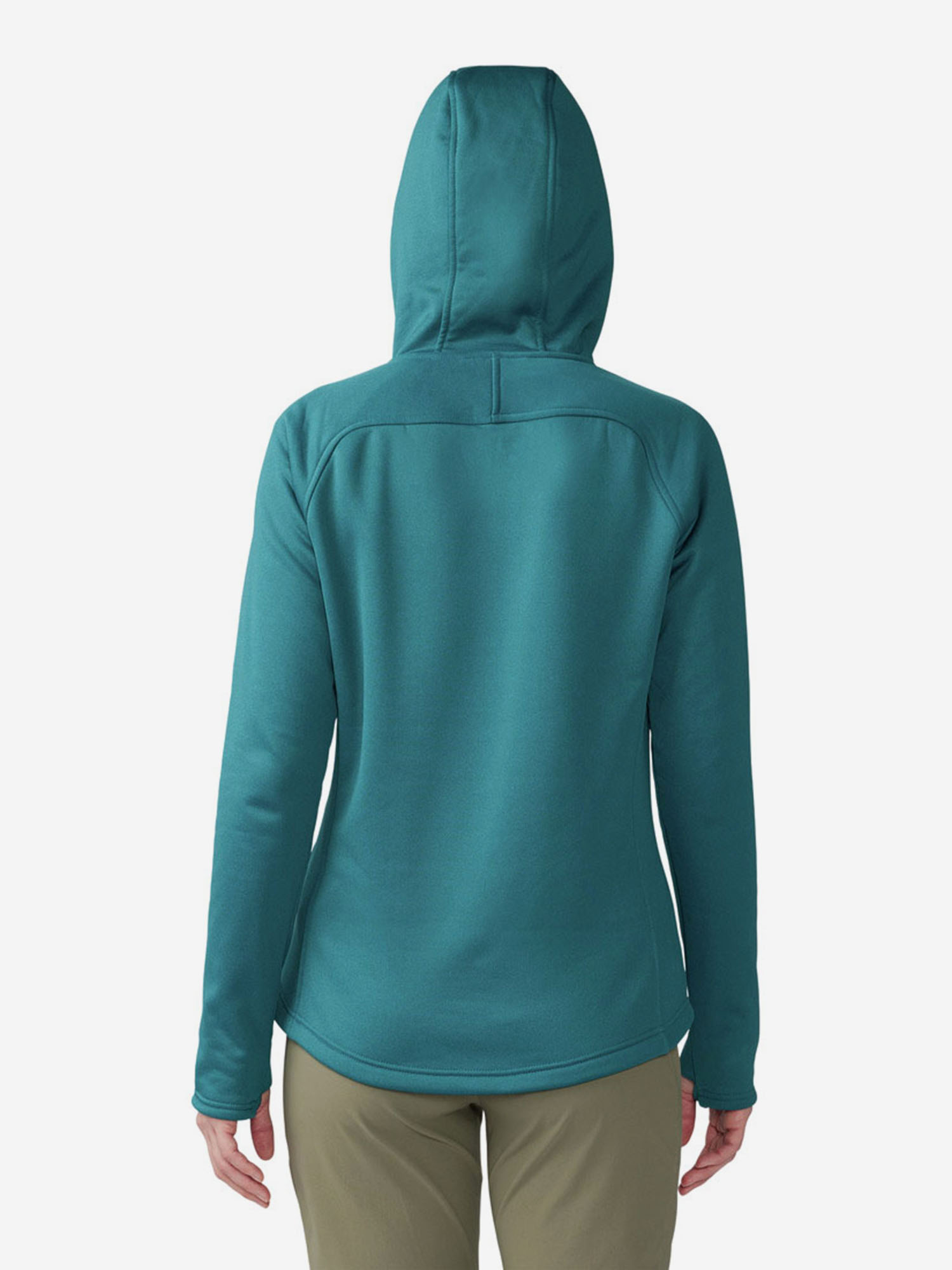 фото Толстовка женская mountain hardwear sendura, голубой