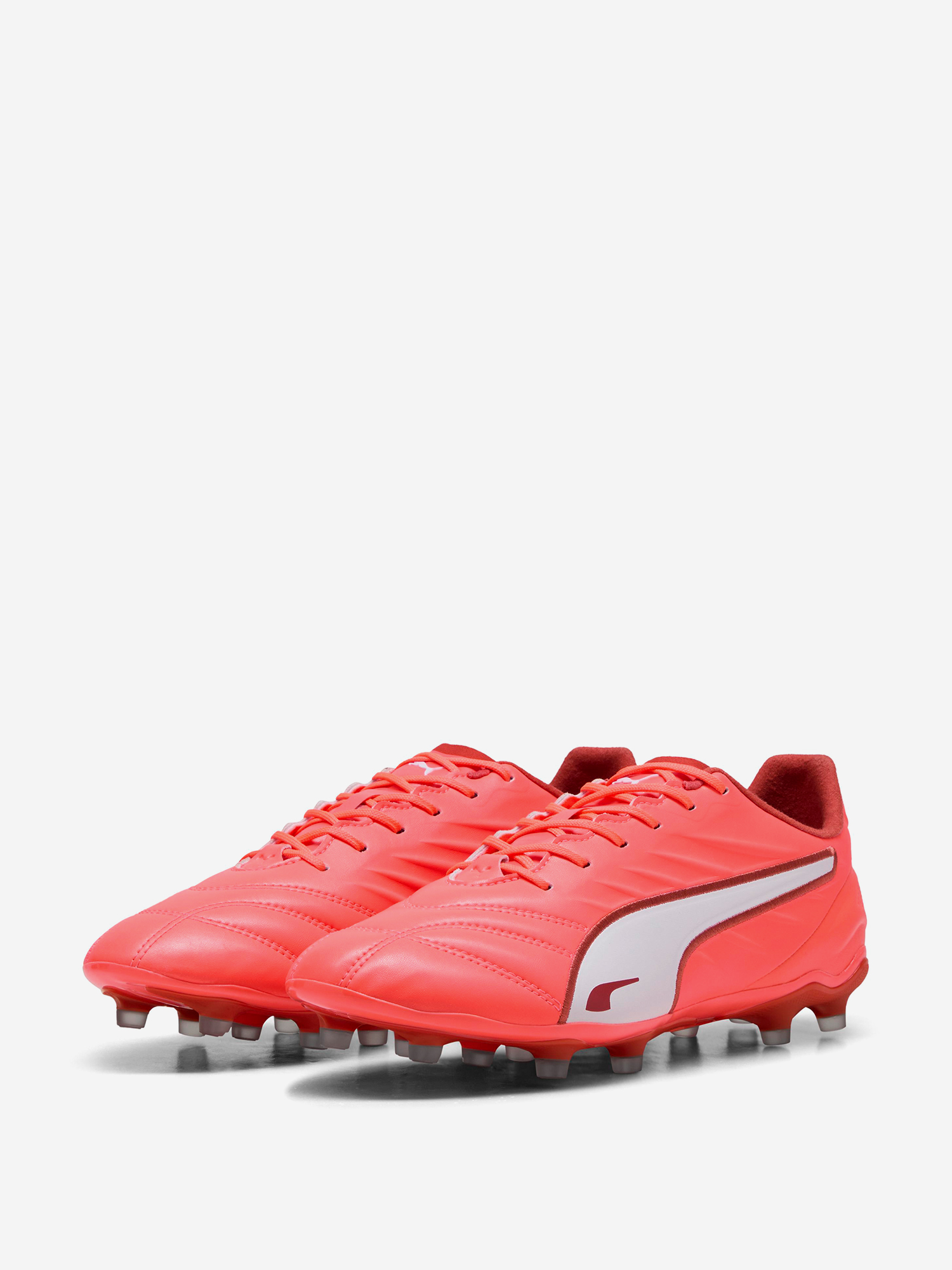 фото Бутсы мужские puma king pro fg/ag, красный