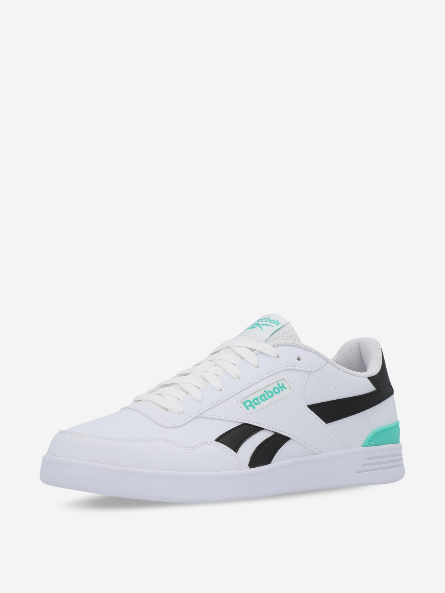 фото Кеды мужские reebok court advance clip, белый