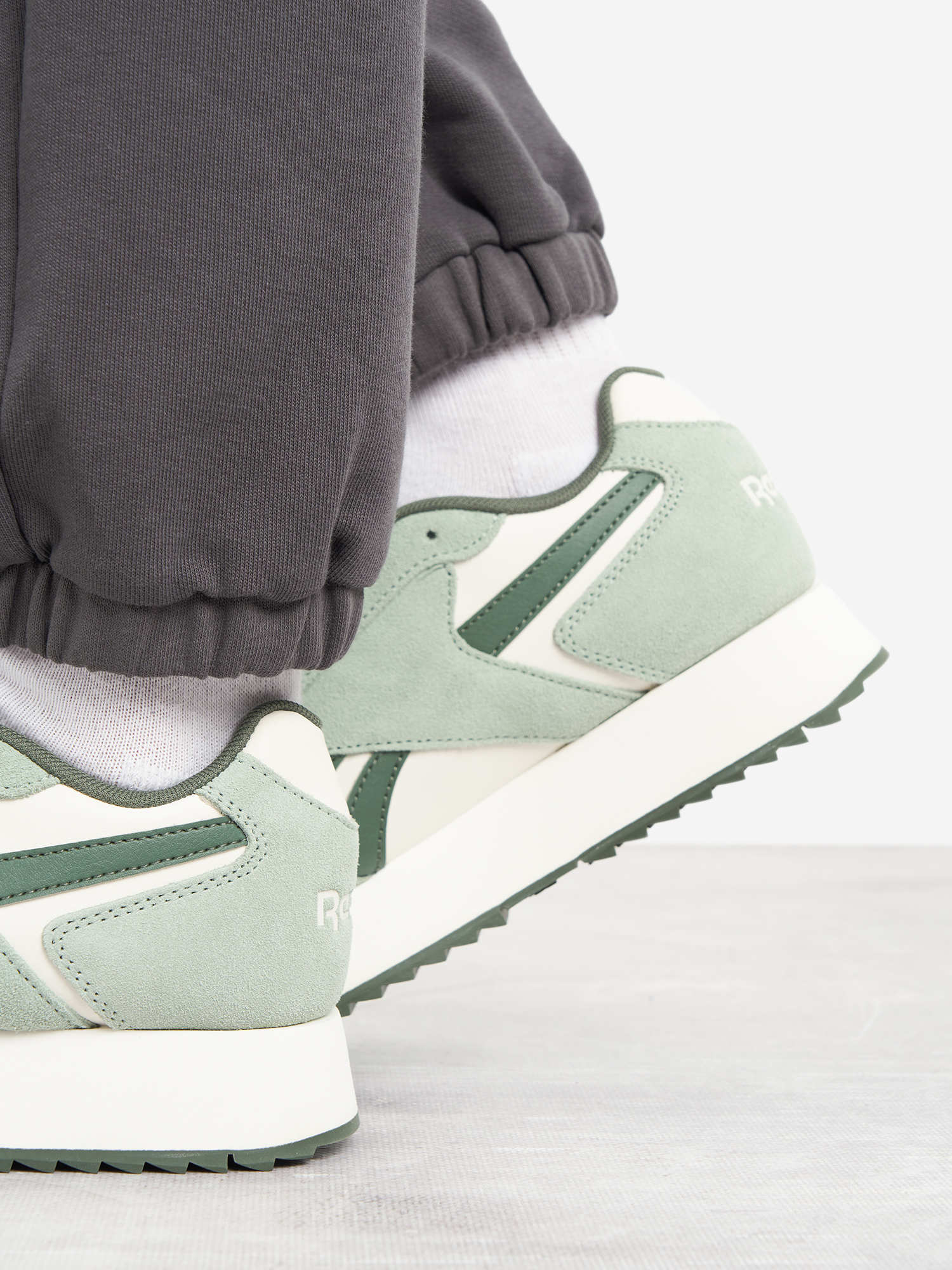 фото Кроссовки женские reebok glide ripple double, зеленый