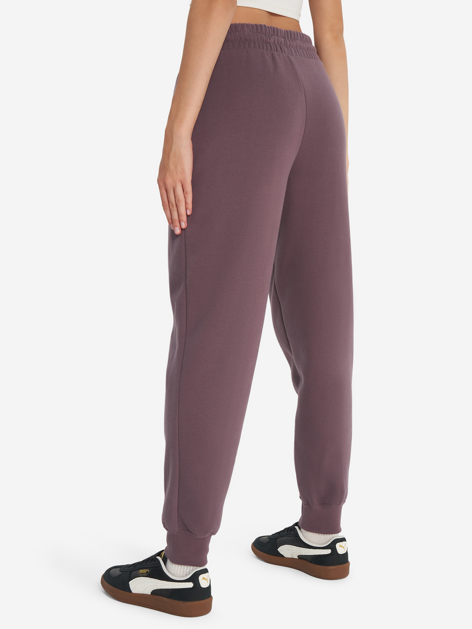 фото Брюки флисовые женские puma comfort, красный