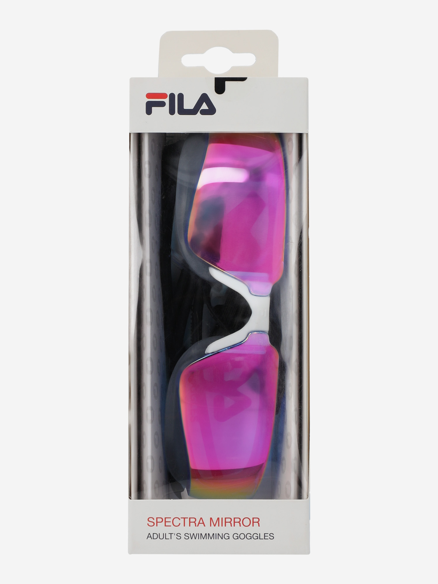 фото Очки для плавания fila spectra mirror, белый