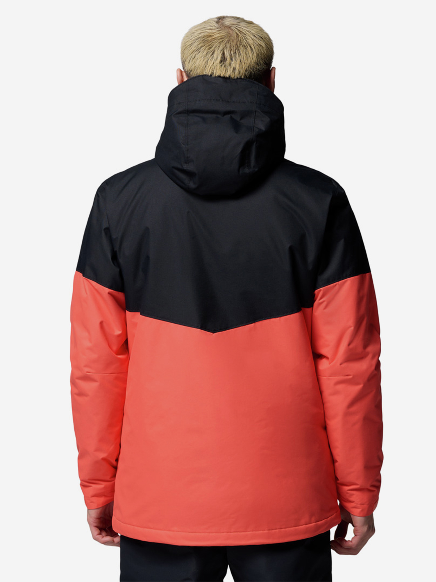 фото Пуховик мужской columbia last tracks ii jacket, оранжевый