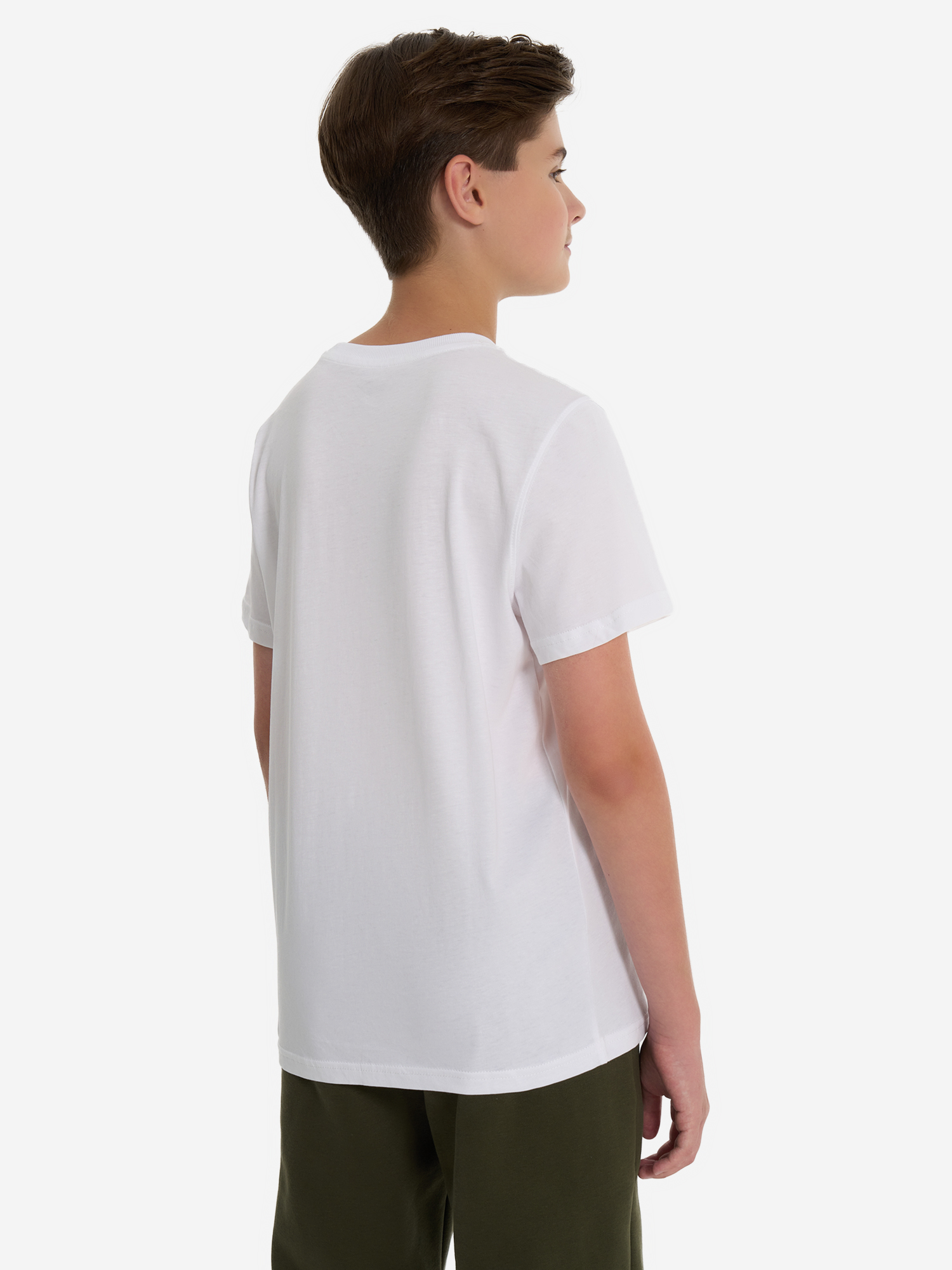 фото Футболка для мальчиков puma squad big graphic, белый