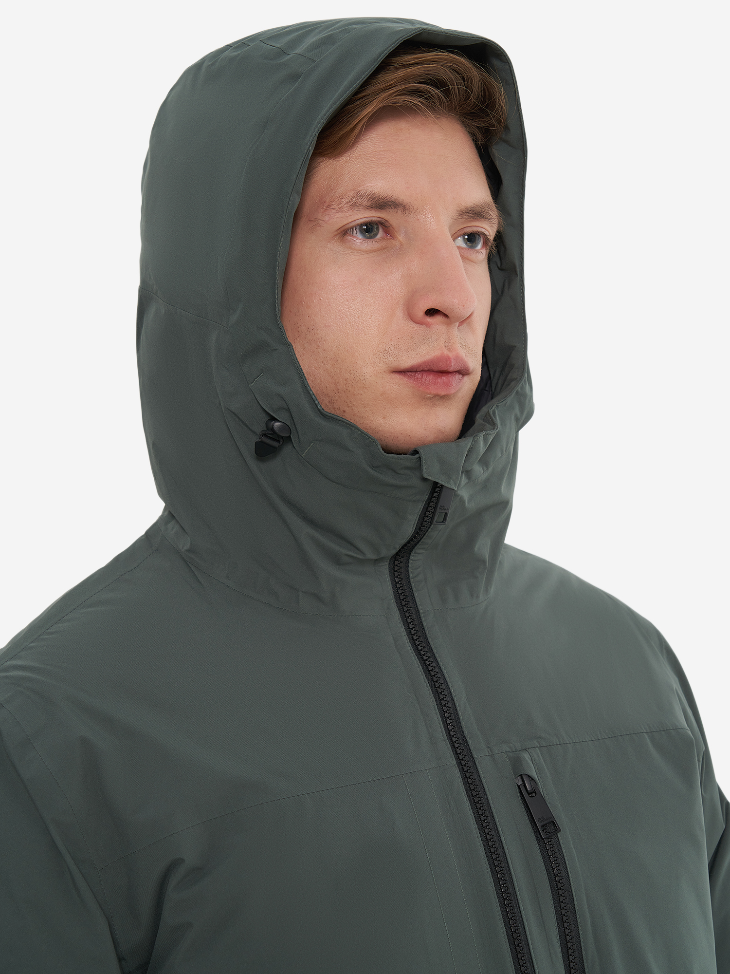 фото Куртка утепленная мужская jack wolfskin koenigsbau, зеленый