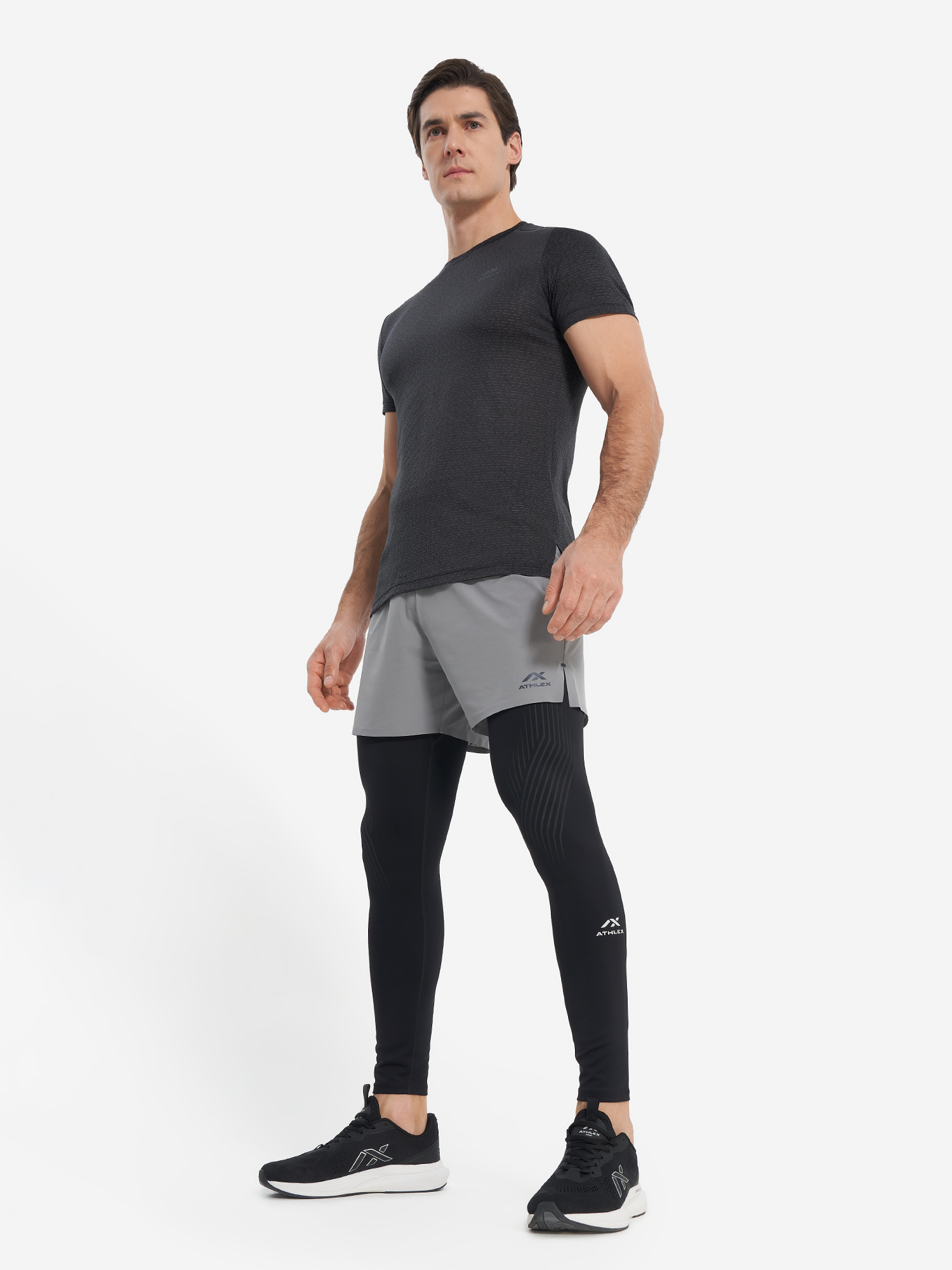 фото Шорты мужские athlex, серый