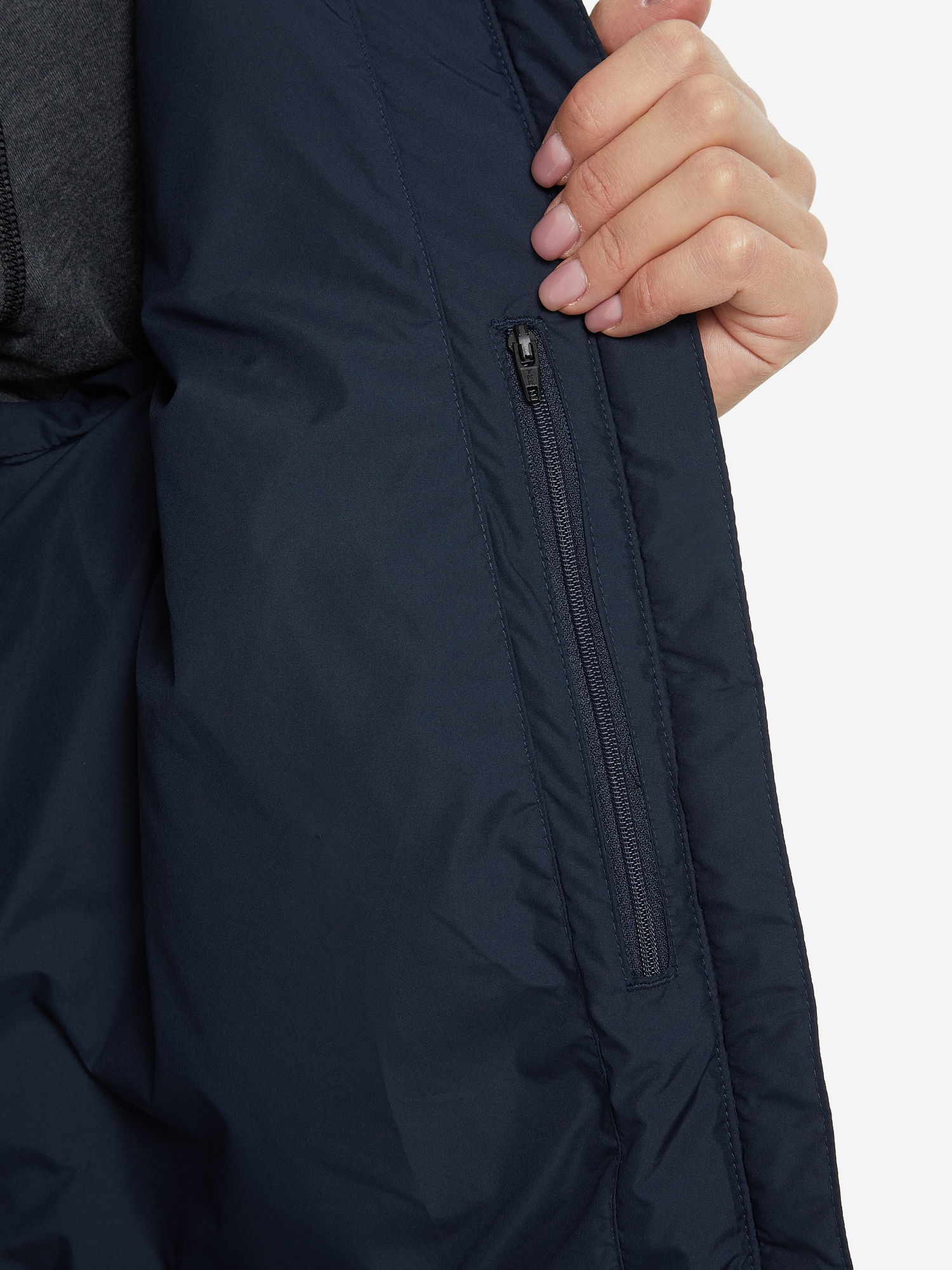 фото Пуховик женский peak performance rivel, синий