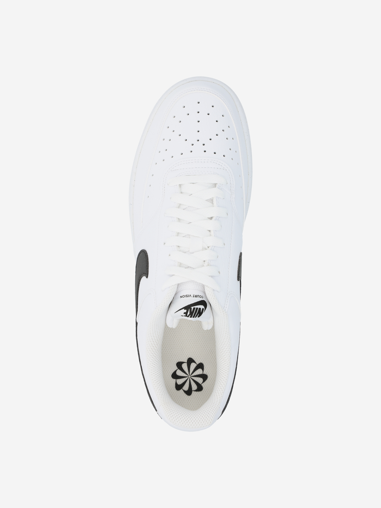 фото Кеды мужские nike court vision low next nature, белый