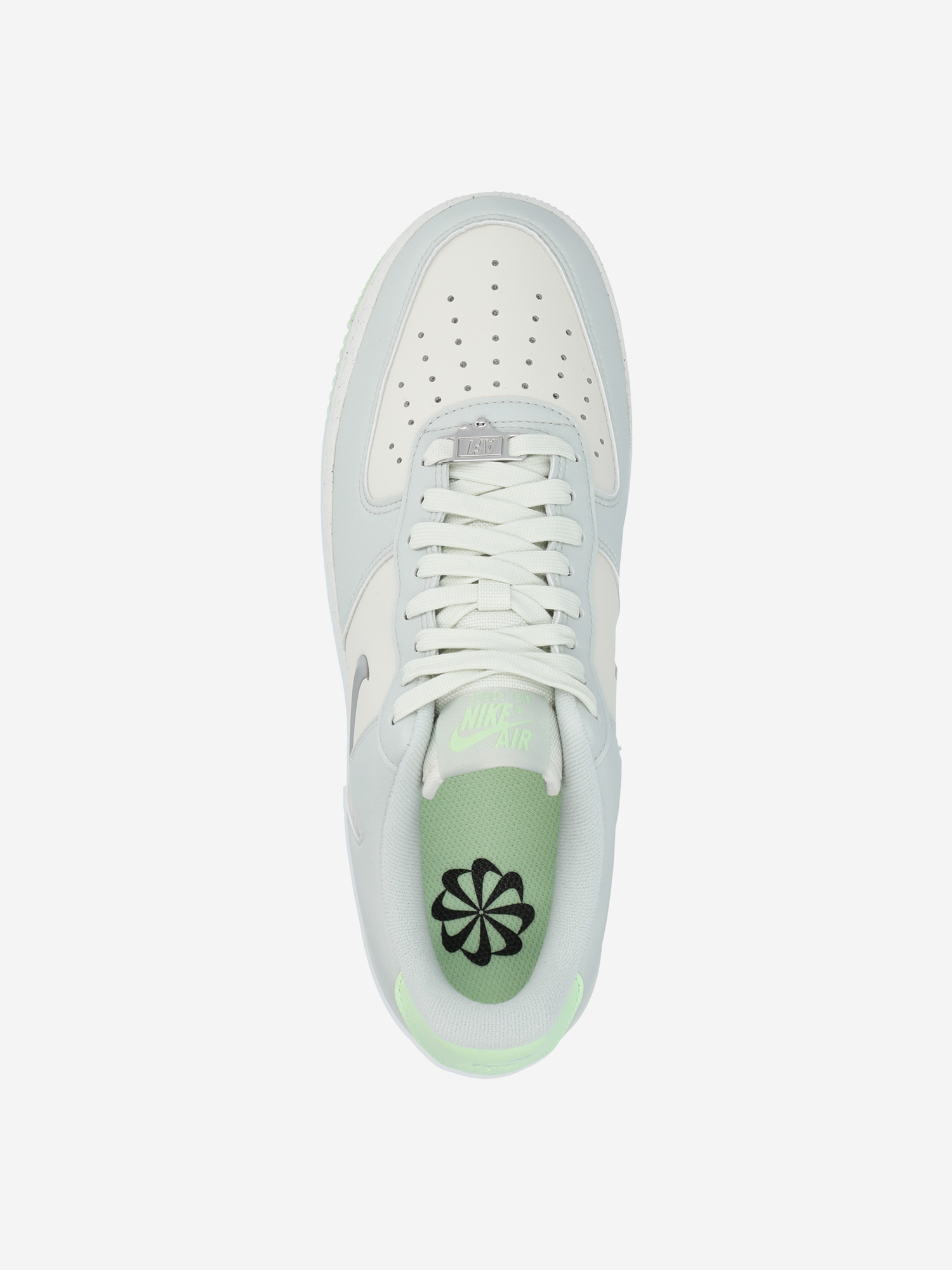 фото Кеды женские nike air force 1 '07 next nature se, зеленый