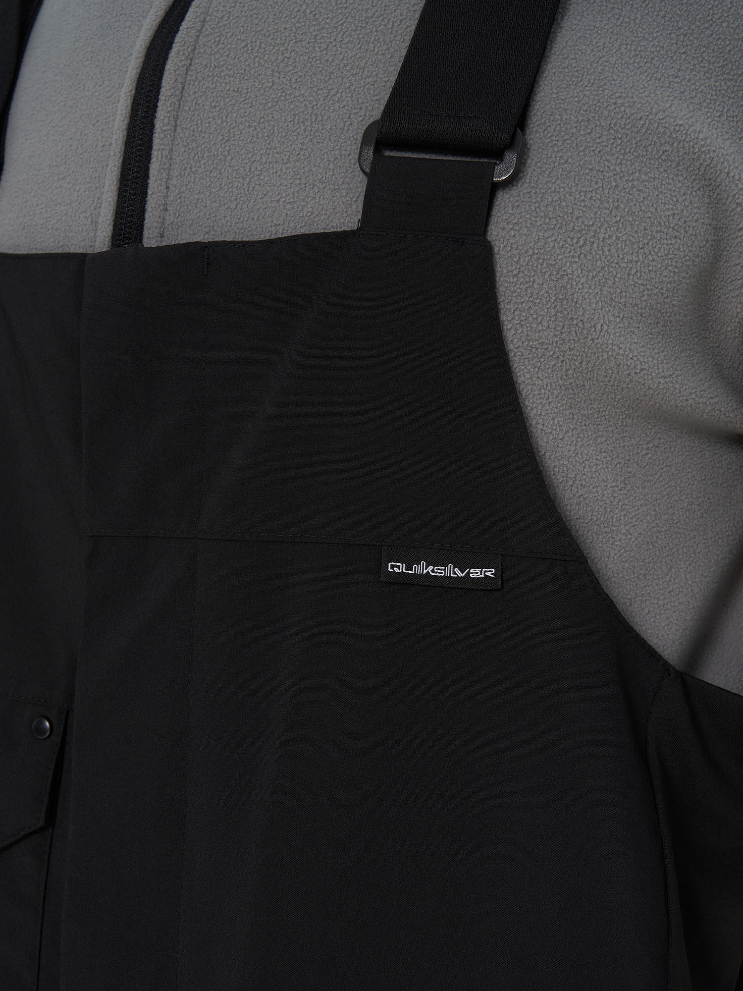 фото Полукомбинезон мужской quiksilver paramo, черный